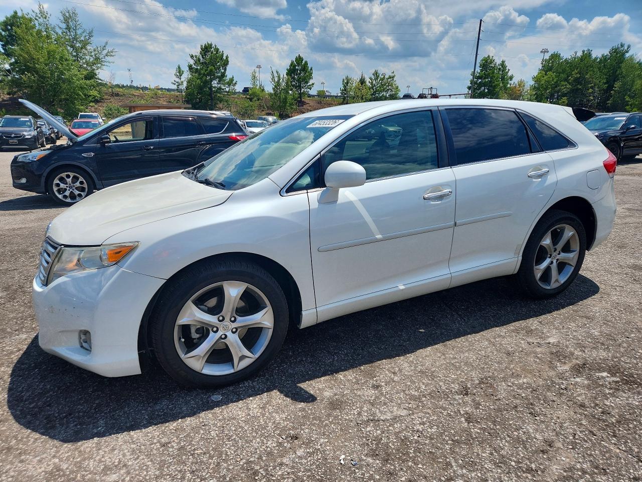 2010 Toyota Venza Fwd V6 White vin: 4T3ZK3BB1AU030672