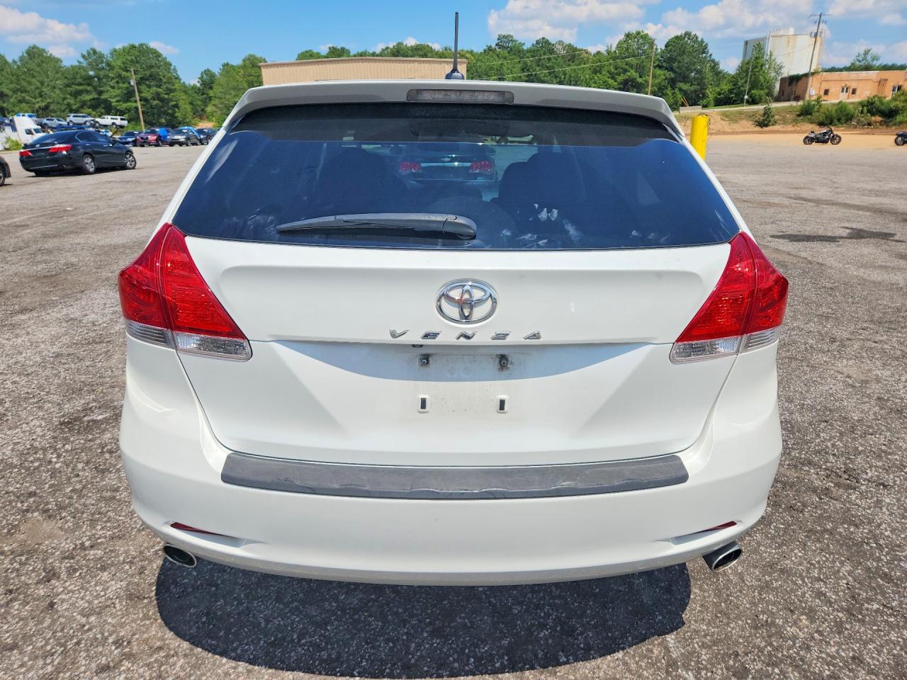 2010 Toyota Venza Fwd V6 White vin: 4T3ZK3BB1AU030672