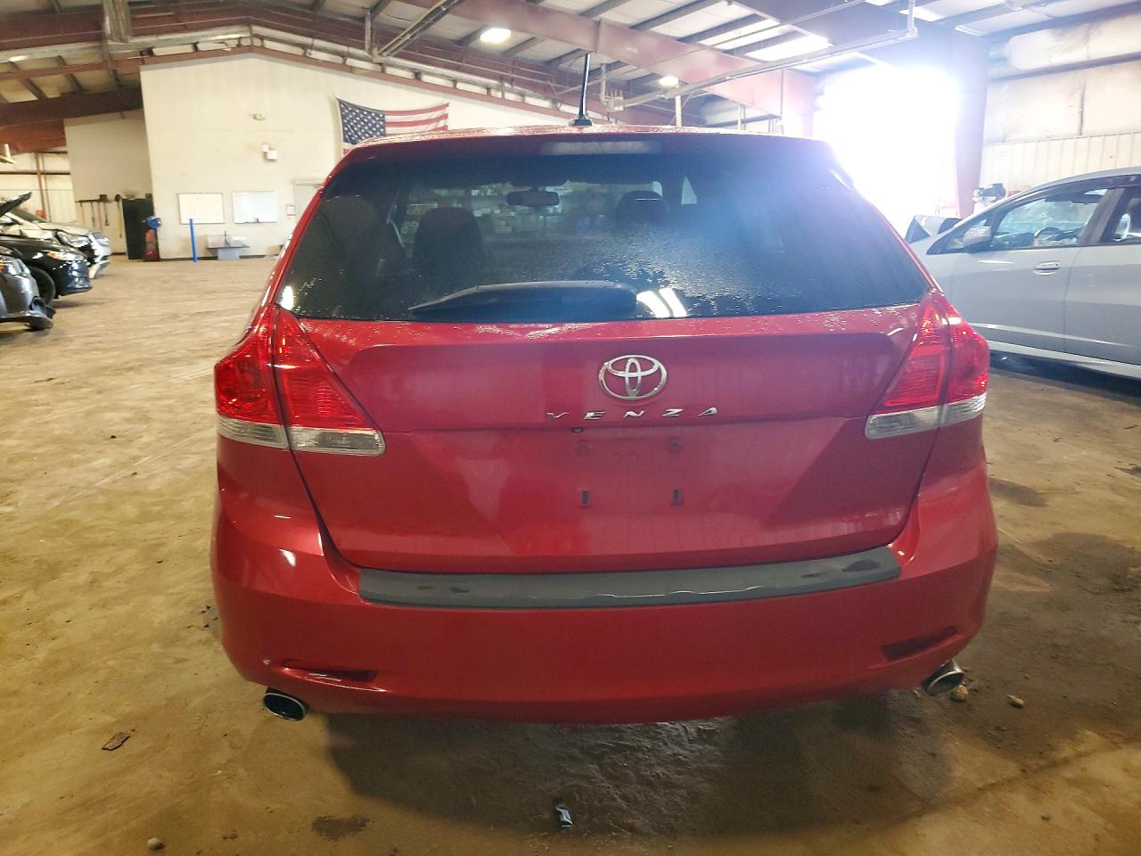 2010 Toyota Venza Fwd V6 Burgundy vin: 4T3ZK3BB1AU031479