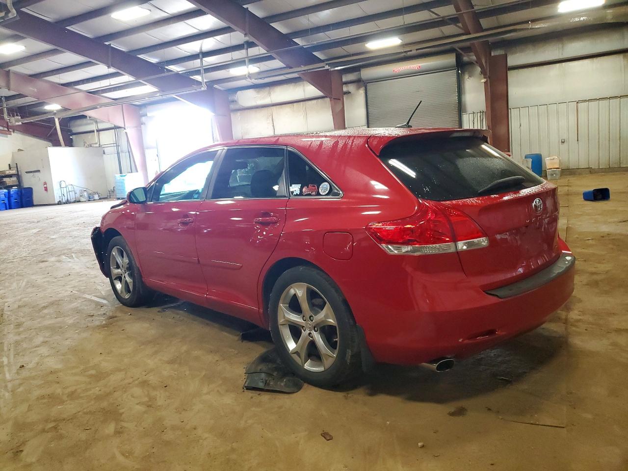 2010 Toyota Venza Fwd V6 Burgundy vin: 4T3ZK3BB1AU031479
