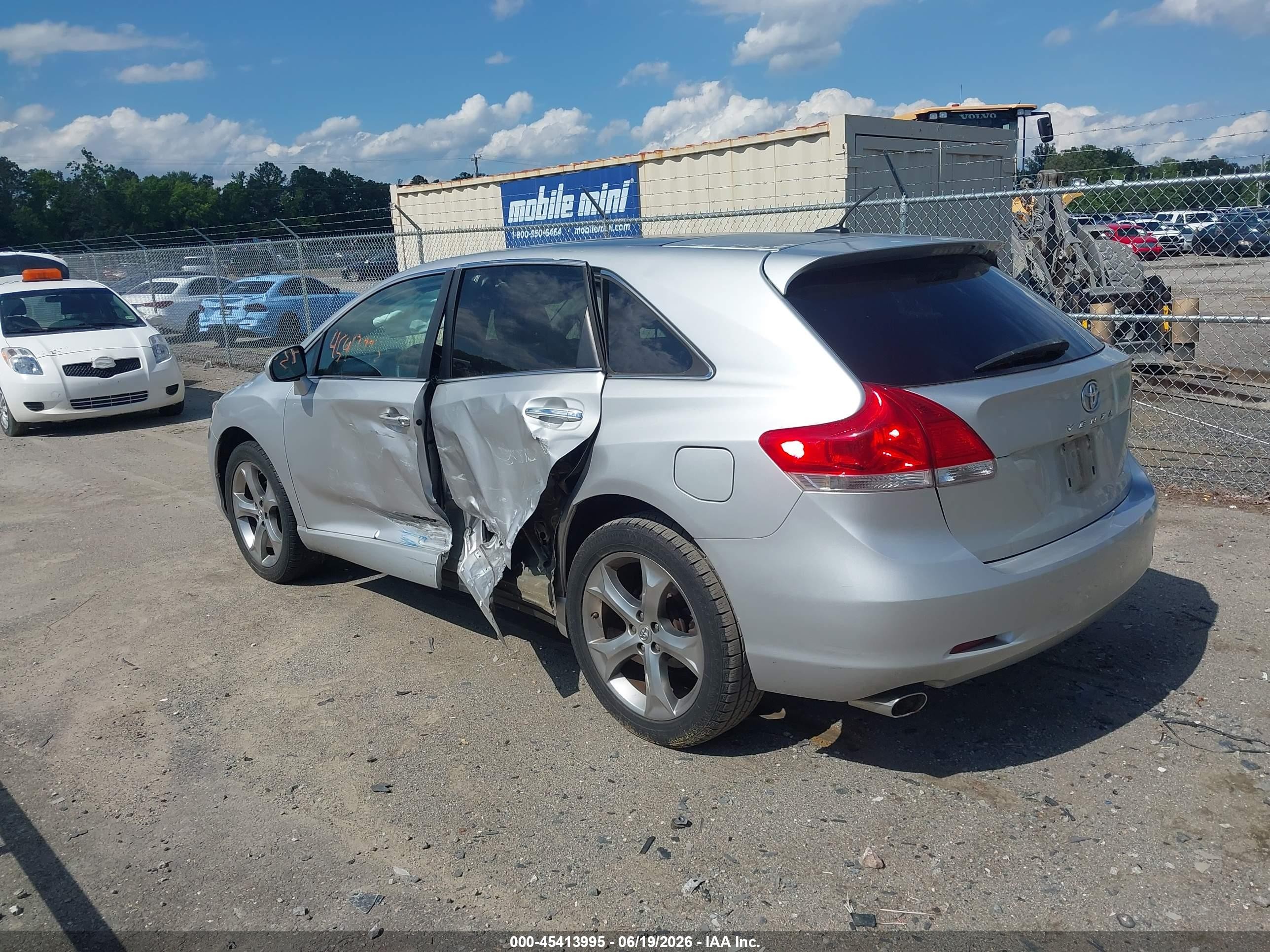 2010 Toyota Venza Base V6 Серебряный vin: 4T3ZK3BB1AU031904