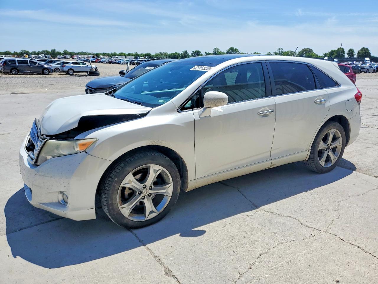 2011 Toyota Venza Fwd V6 White vin: 4T3ZK3BB1BU035503