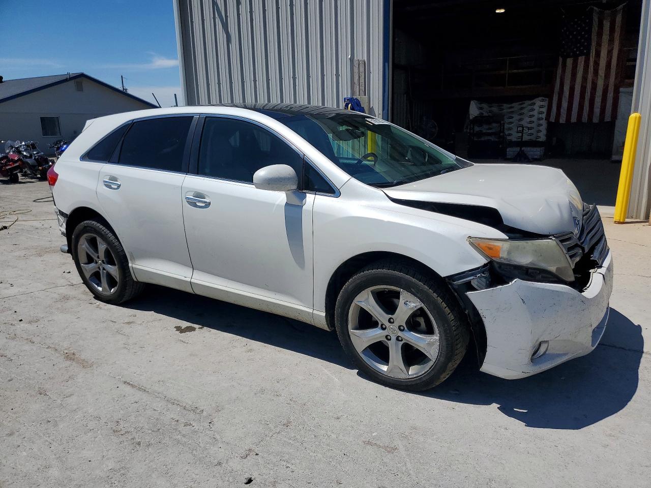 2011 Toyota Venza Fwd V6 White vin: 4T3ZK3BB1BU035503