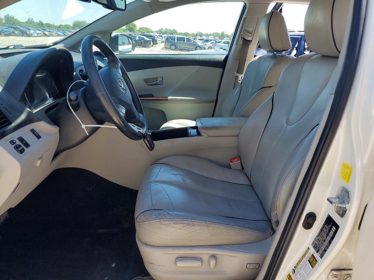 2011 Toyota Venza Fwd V6 White vin: 4T3ZK3BB1BU035503