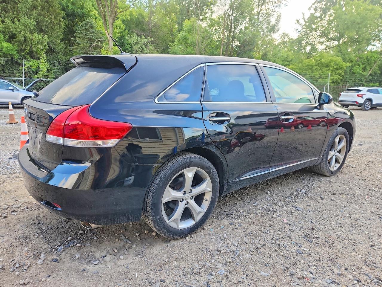 2011 Toyota Venza Fwd V6 Black vin: 4T3ZK3BB1BU042466