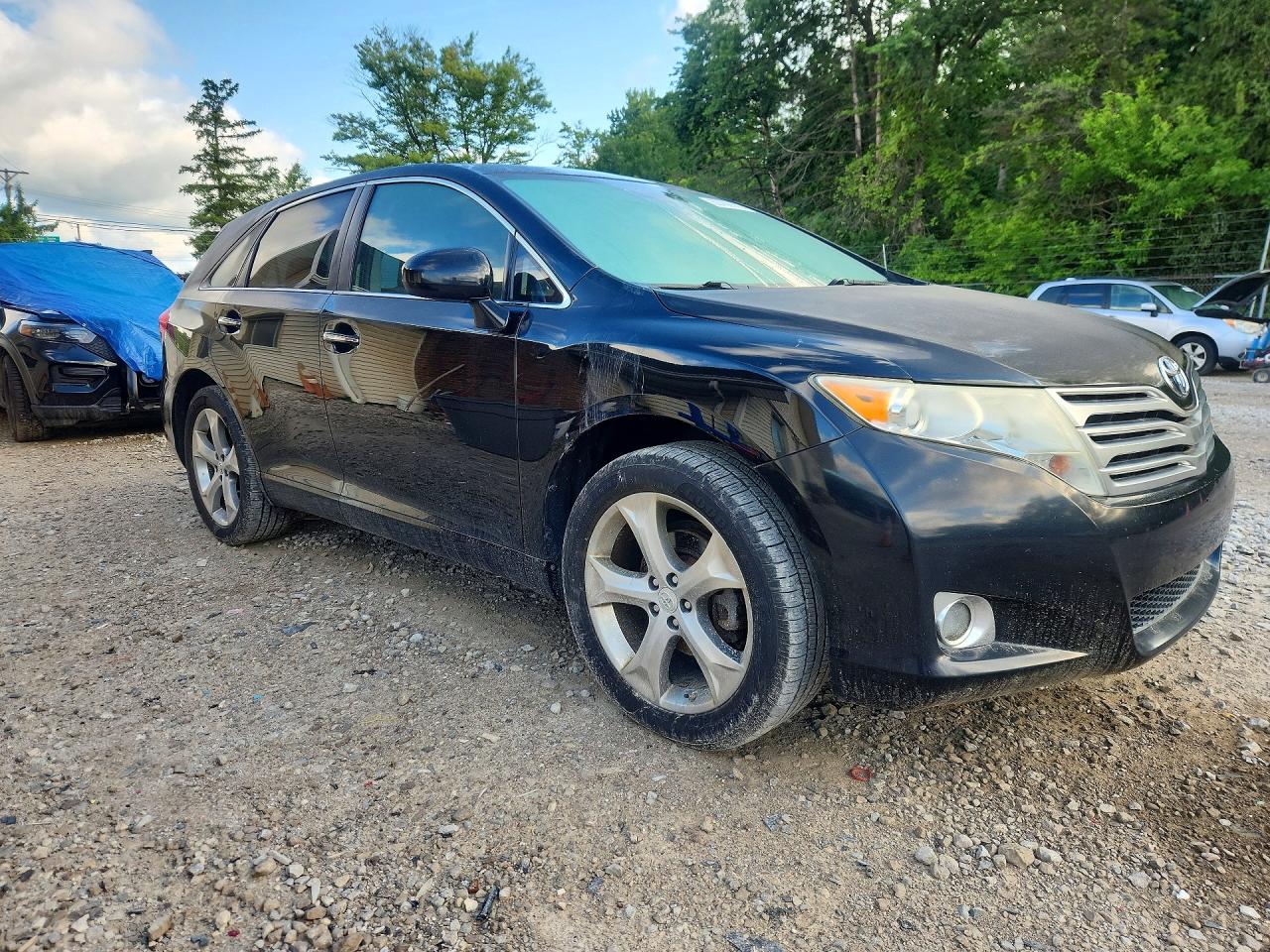 2011 Toyota Venza Fwd V6 Black vin: 4T3ZK3BB1BU042466
