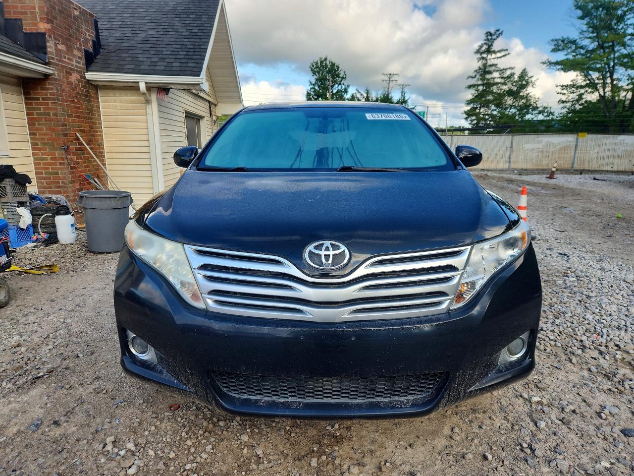 2011 Toyota Venza Fwd V6 Black vin: 4T3ZK3BB1BU042466