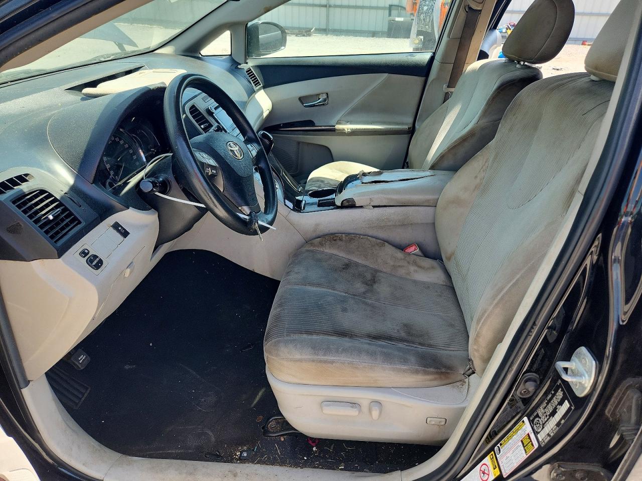 2012 Toyota Venza Le Black vin: 4T3ZK3BB1CU046907