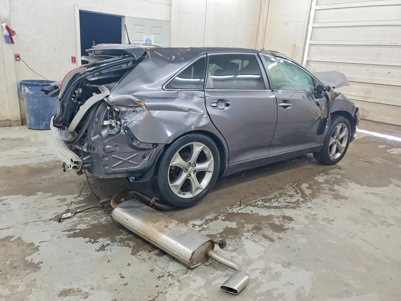 2014 Toyota Venza Limited Gray vin: 4T3ZK3BB1EU063743
