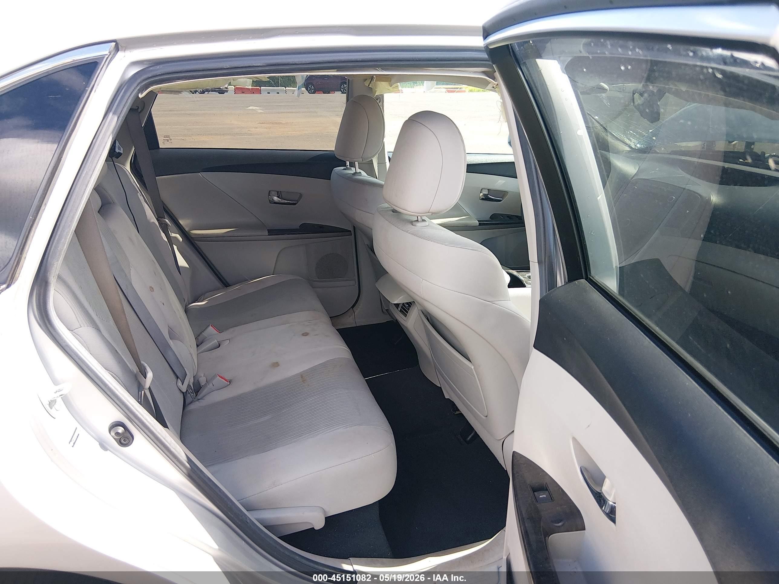 2014 Toyota Venza Xle V6 Silver vin: 4T3ZK3BB1EU065847