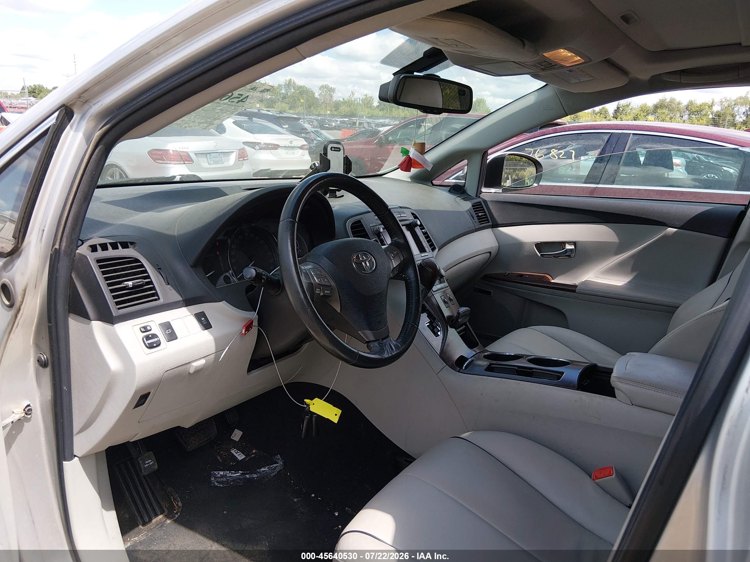 2011 Toyota Venza Base V6 Silver vin: 4T3ZK3BB2BU035283