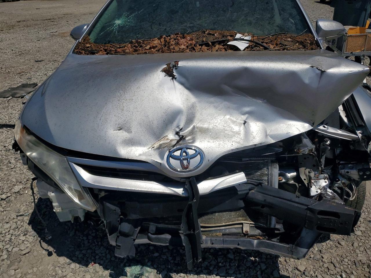 2013 Toyota Venza Xle Silver vin: 4T3ZK3BB2DU053852