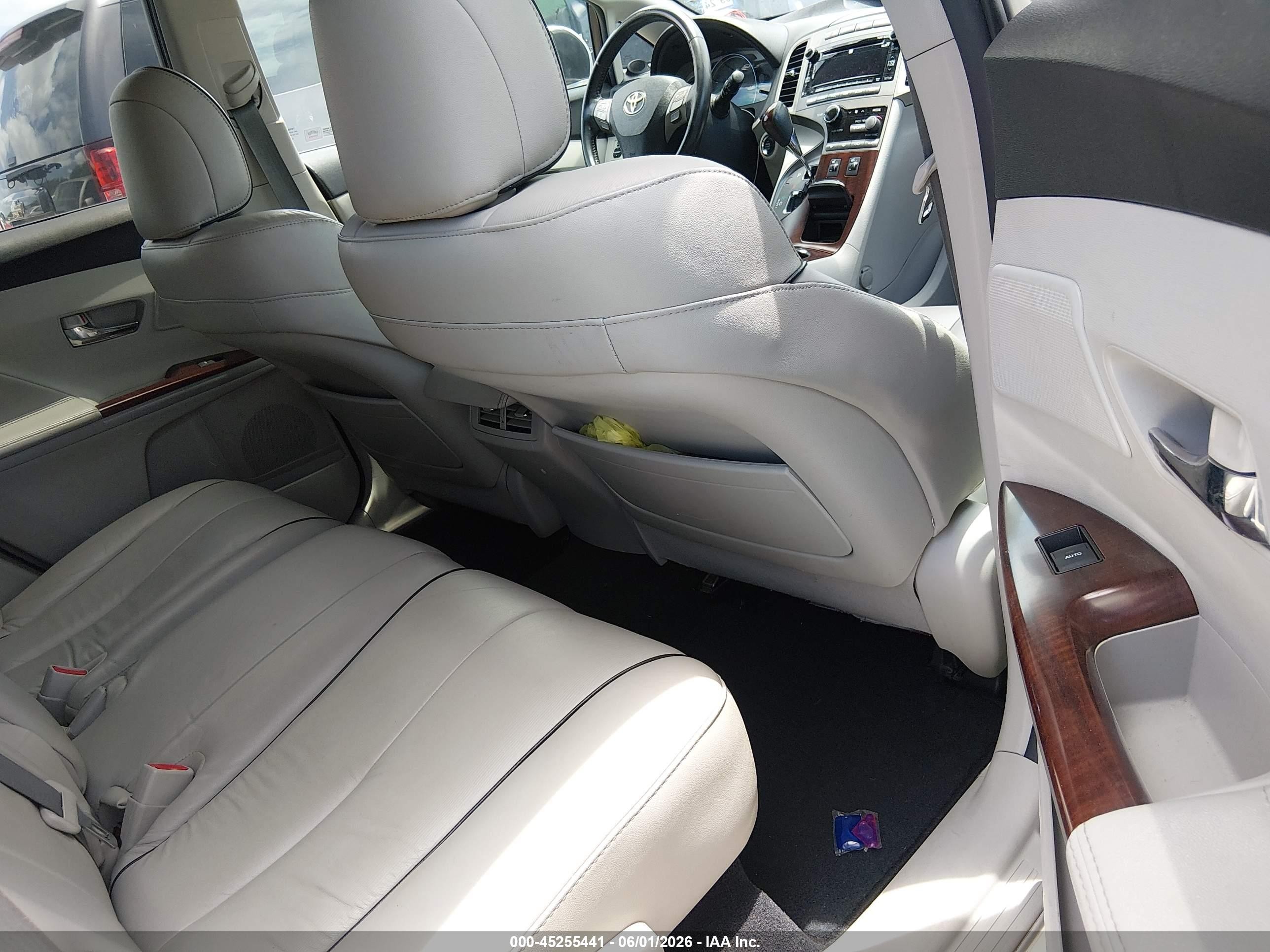 2010 Toyota Venza Base V6 Gray vin: 4T3ZK3BB3AU034383