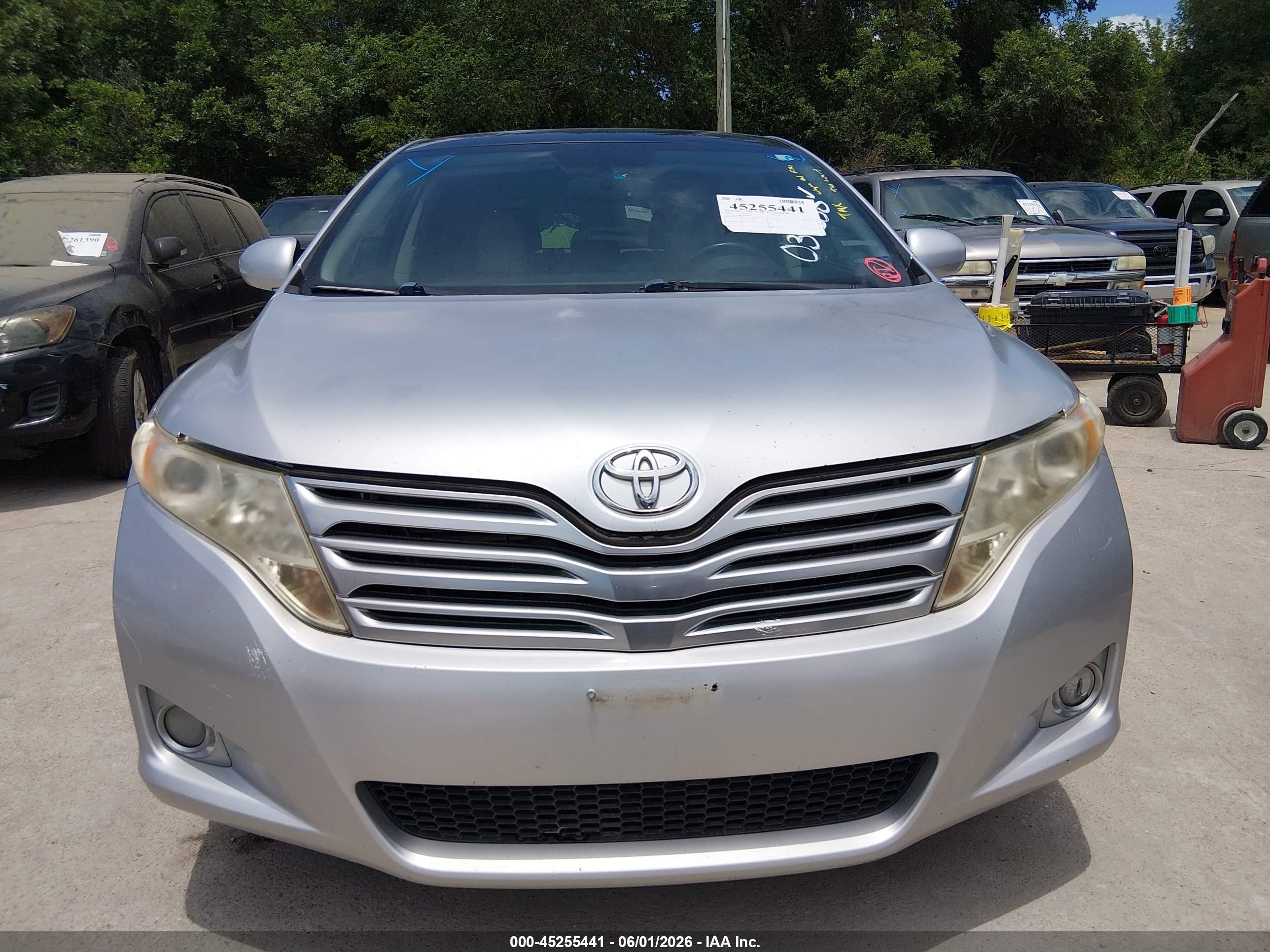 2010 Toyota Venza Base V6 Gray vin: 4T3ZK3BB3AU034383
