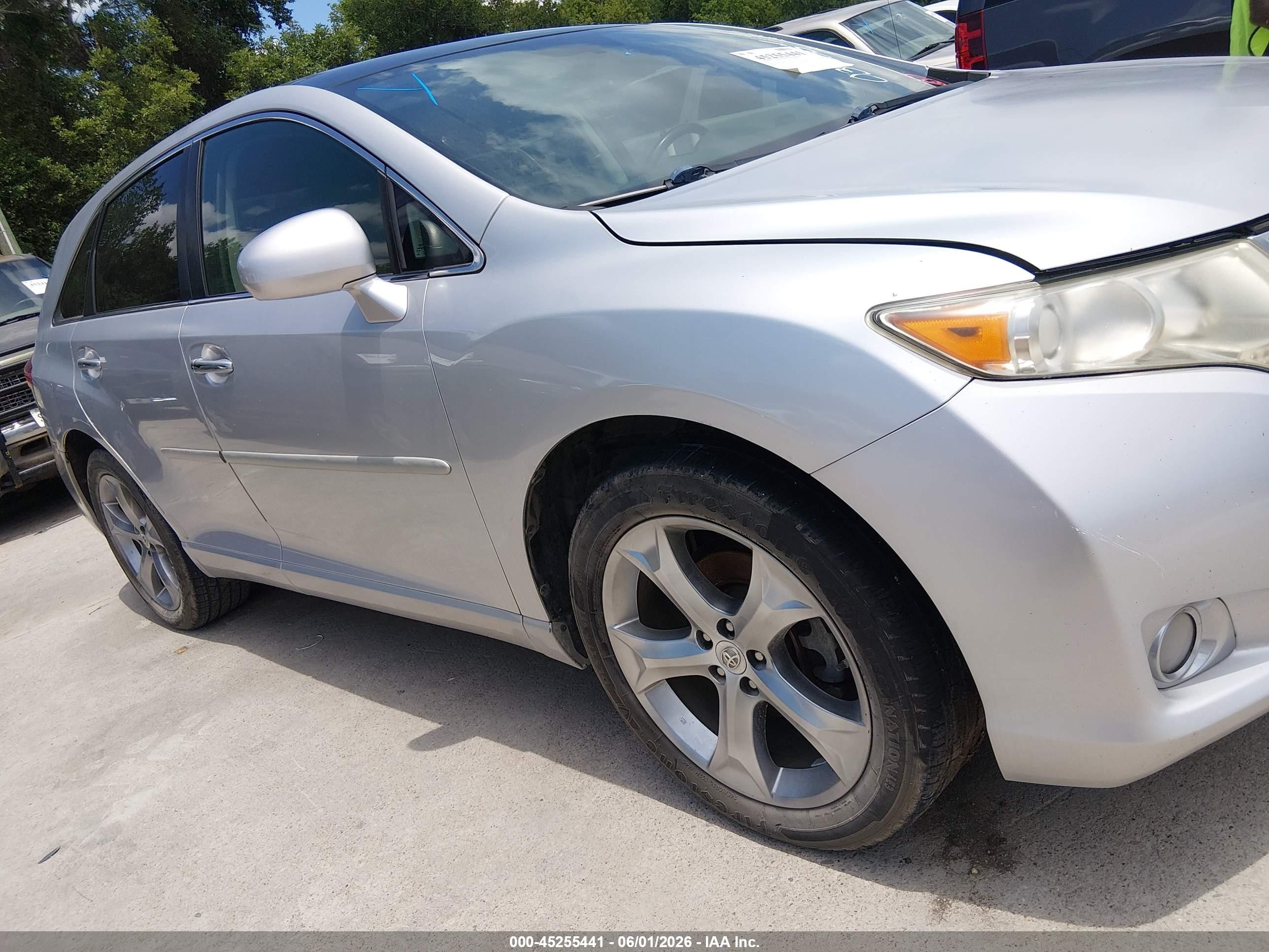 2010 Toyota Venza Base V6 Gray vin: 4T3ZK3BB3AU034383