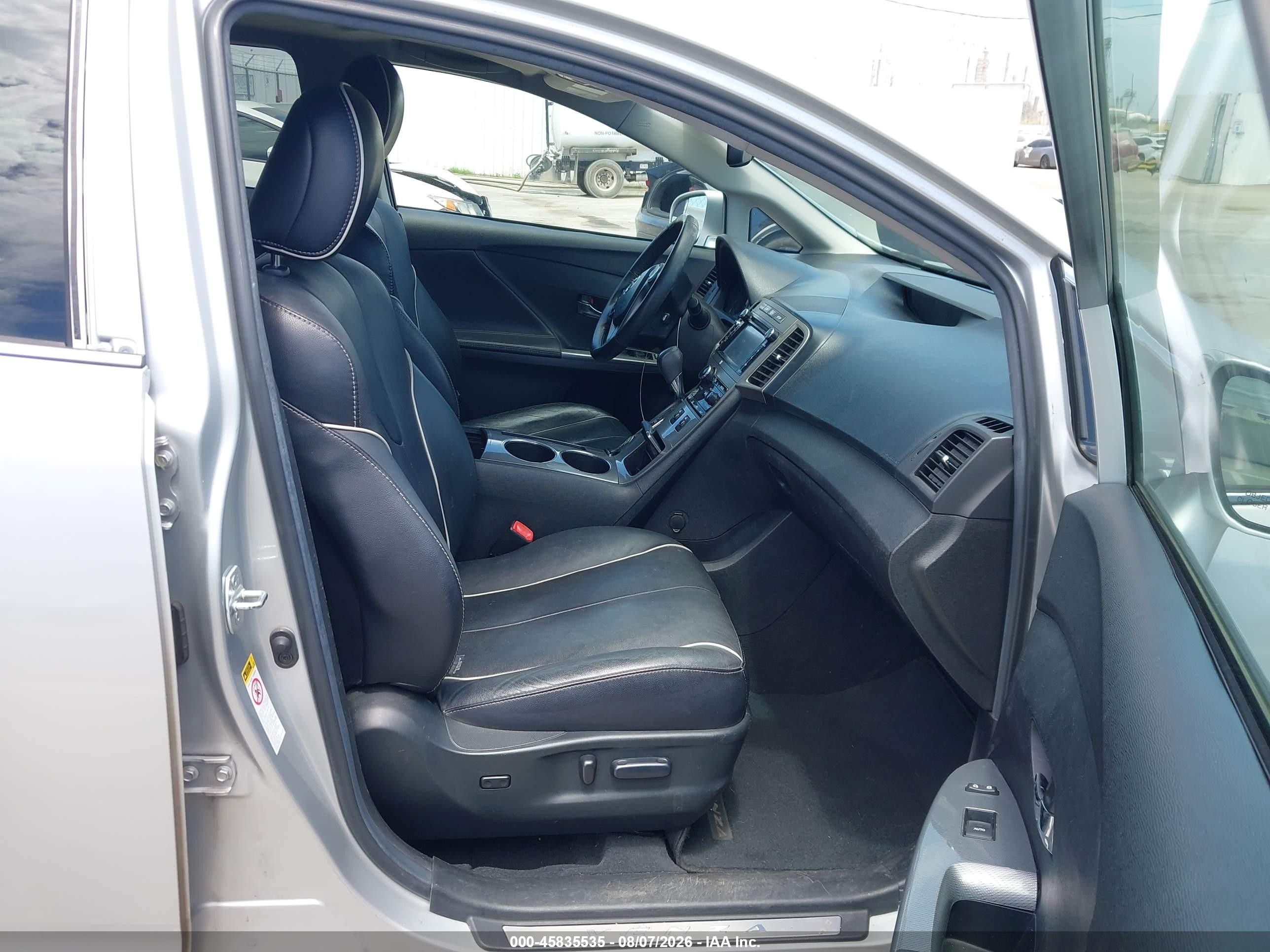 2013 Toyota Venza Xle V6 Silver vin: 4T3ZK3BB3DU055870