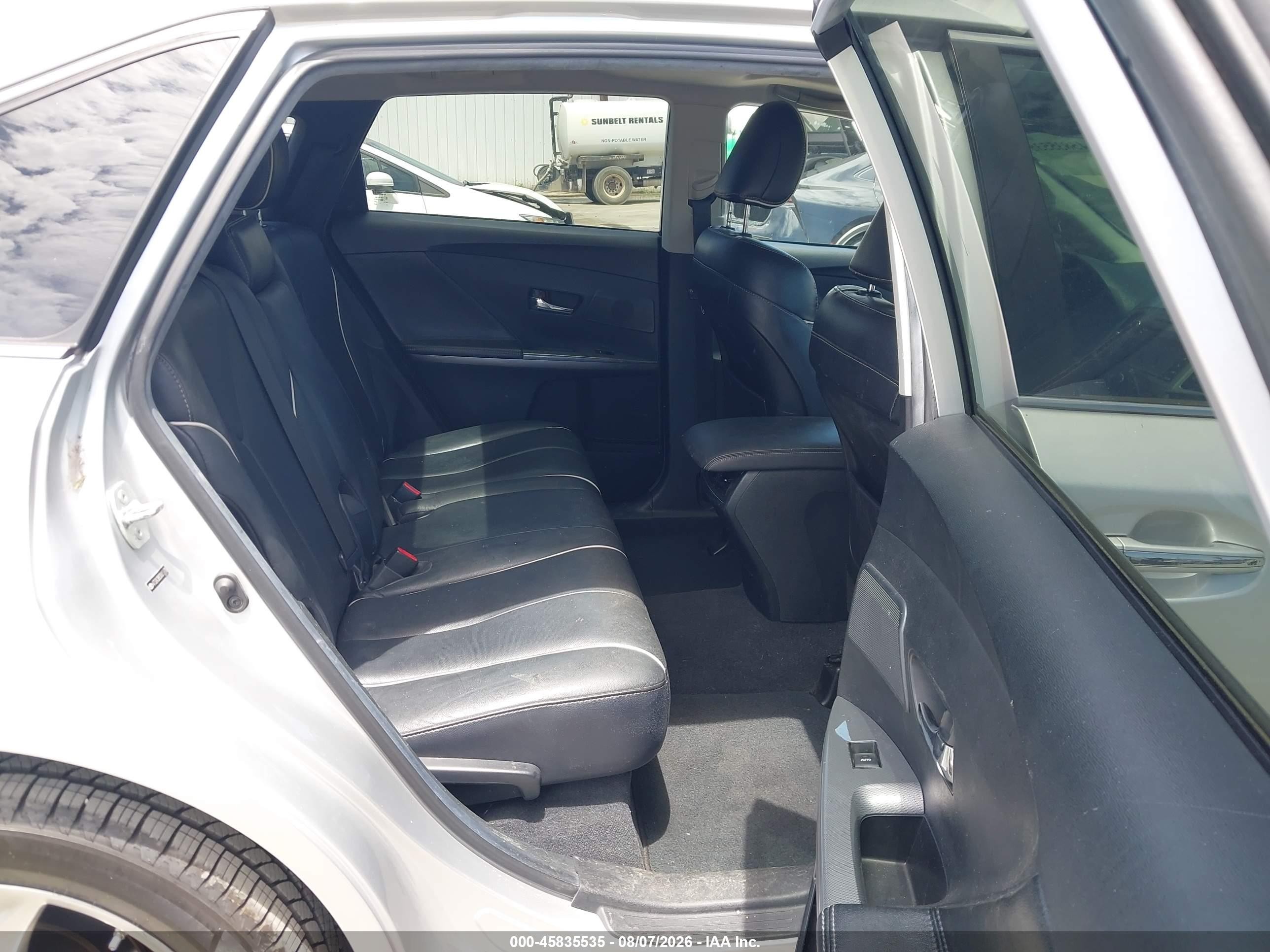 2013 Toyota Venza Xle V6 Silver vin: 4T3ZK3BB3DU055870