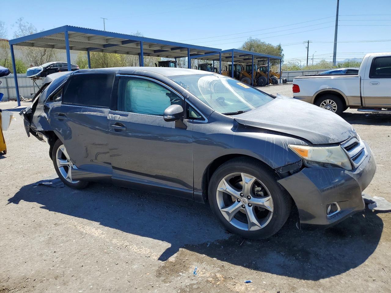 2013 Toyota Venza Le Gray vin: 4T3ZK3BB3DU056159