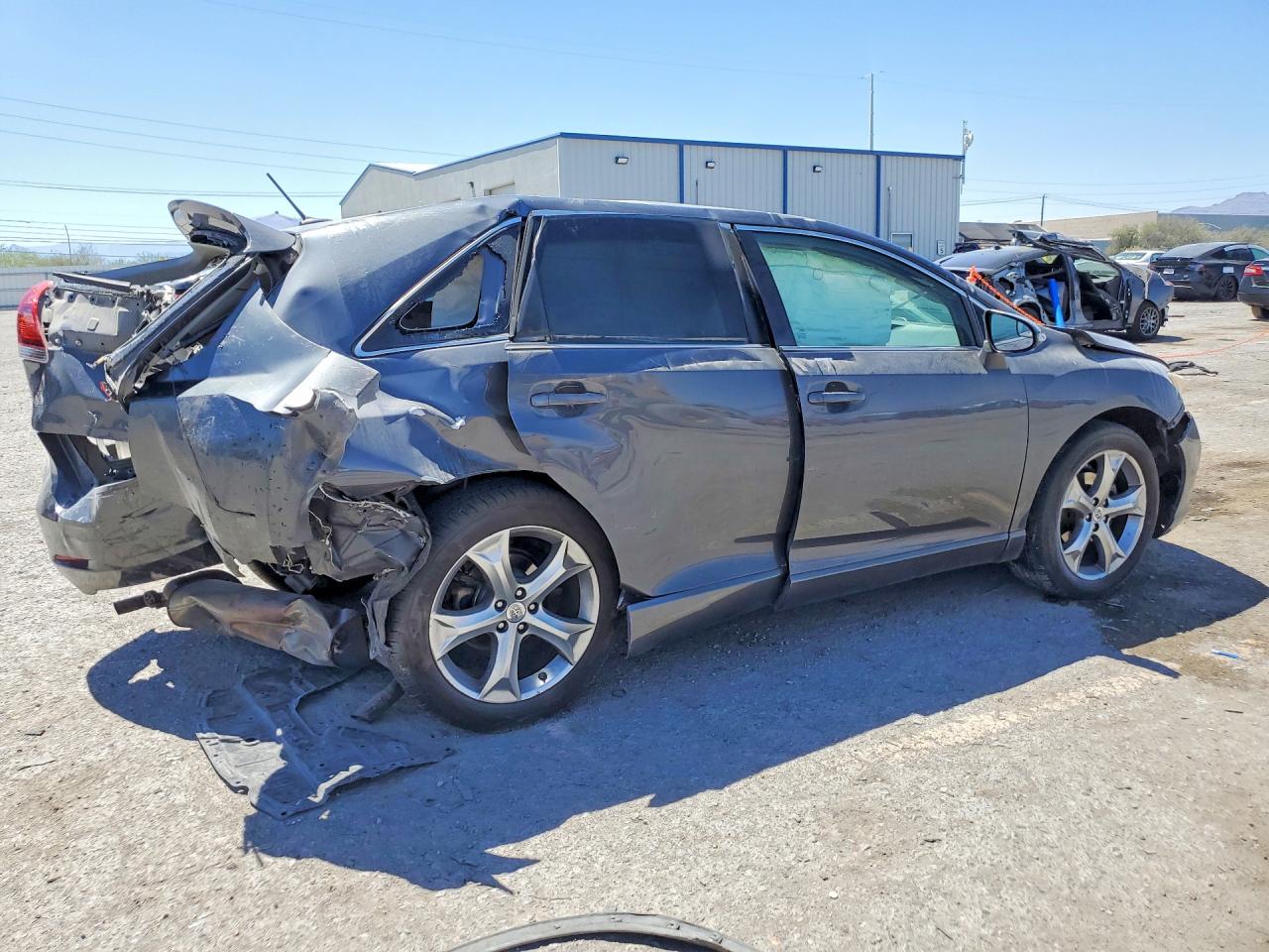 2013 Toyota Venza Le Gray vin: 4T3ZK3BB3DU056159