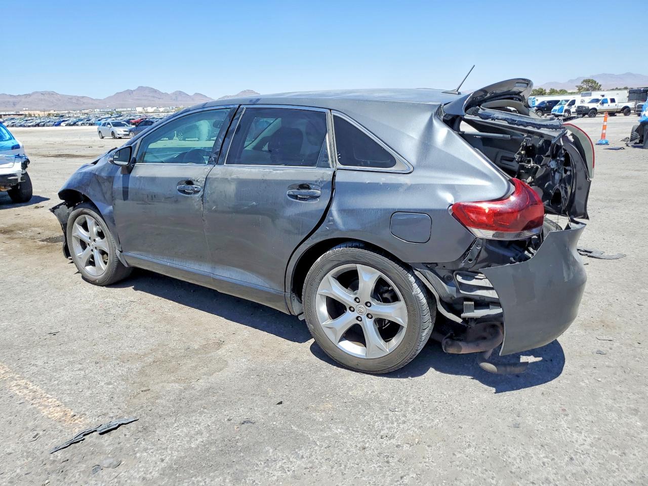 2013 Toyota Venza Le Gray vin: 4T3ZK3BB3DU056159