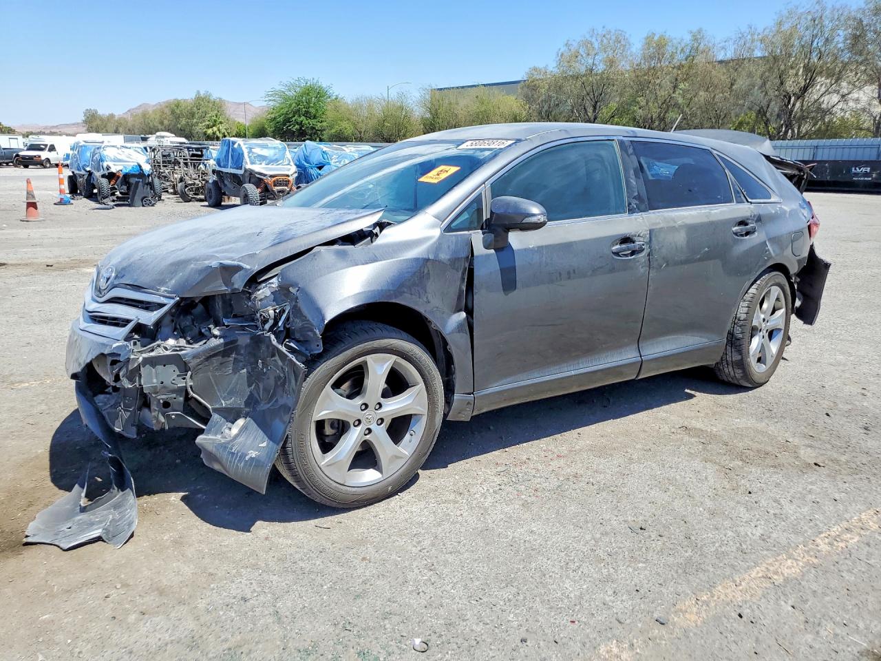 2013 Toyota Venza Le Gray vin: 4T3ZK3BB3DU056159