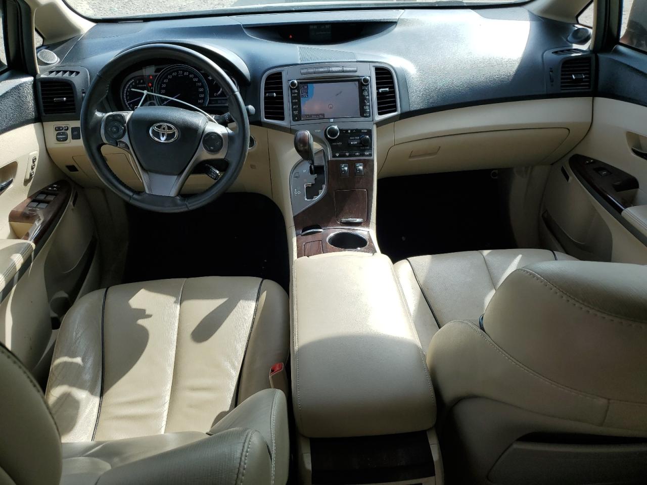 2014 Toyota Venza Le Коричневый vin: 4T3ZK3BB3EU063923
