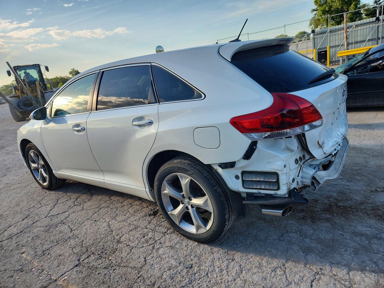 2015 Toyota Venza Xle White vin: 4T3ZK3BB3FU071716
