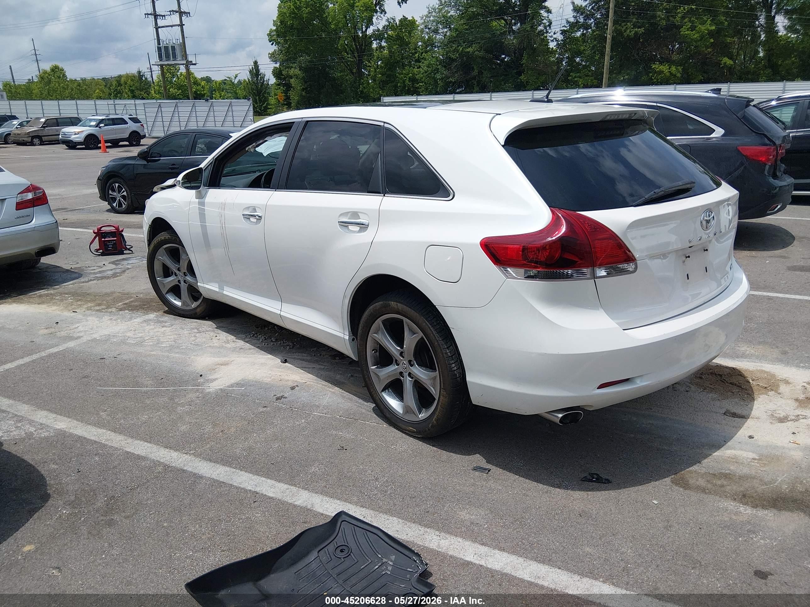 2015 Toyota Venza Xle V6 Белый vin: 4T3ZK3BB3FU072977