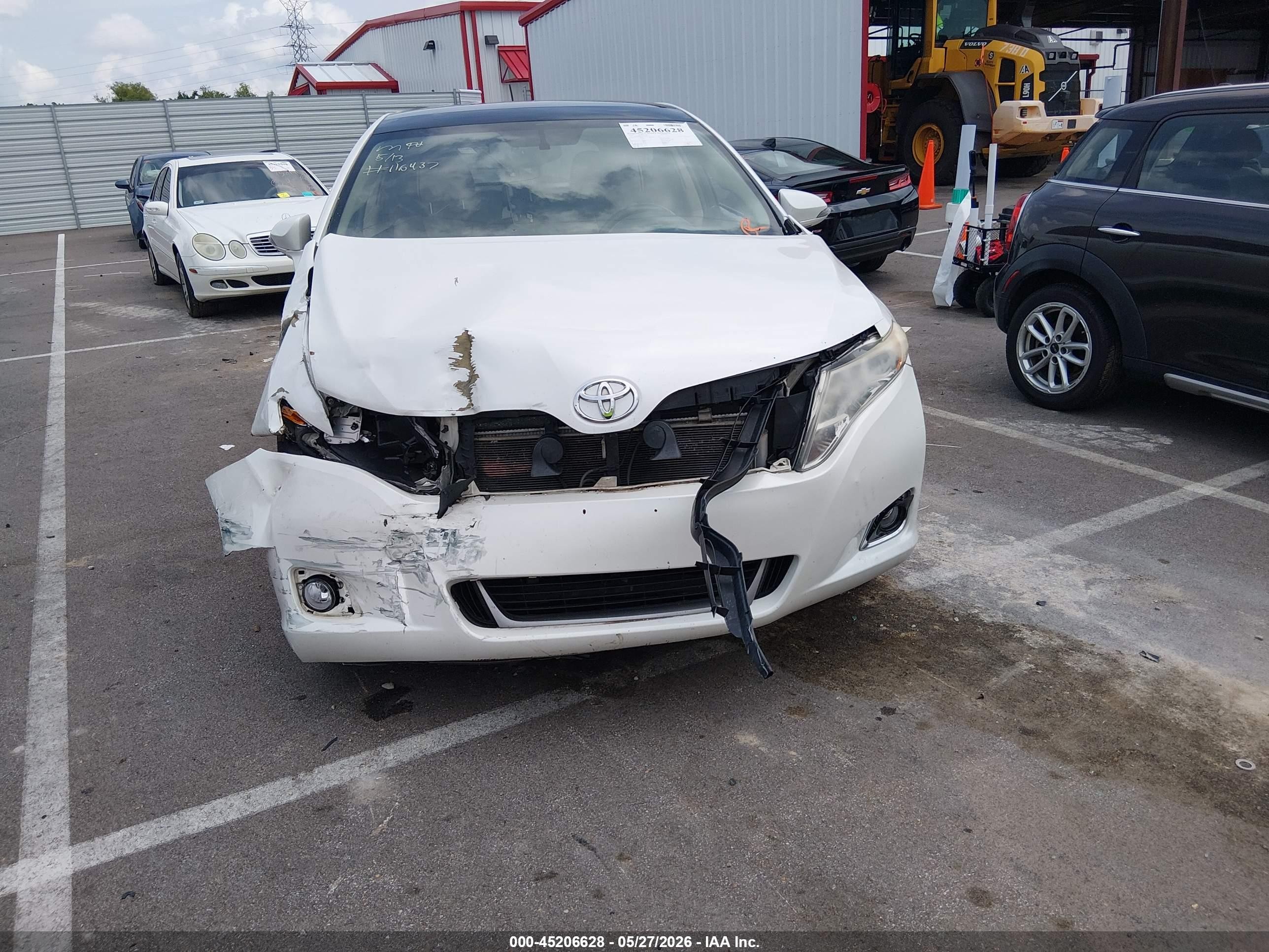 2015 Toyota Venza Xle V6 Белый vin: 4T3ZK3BB3FU072977