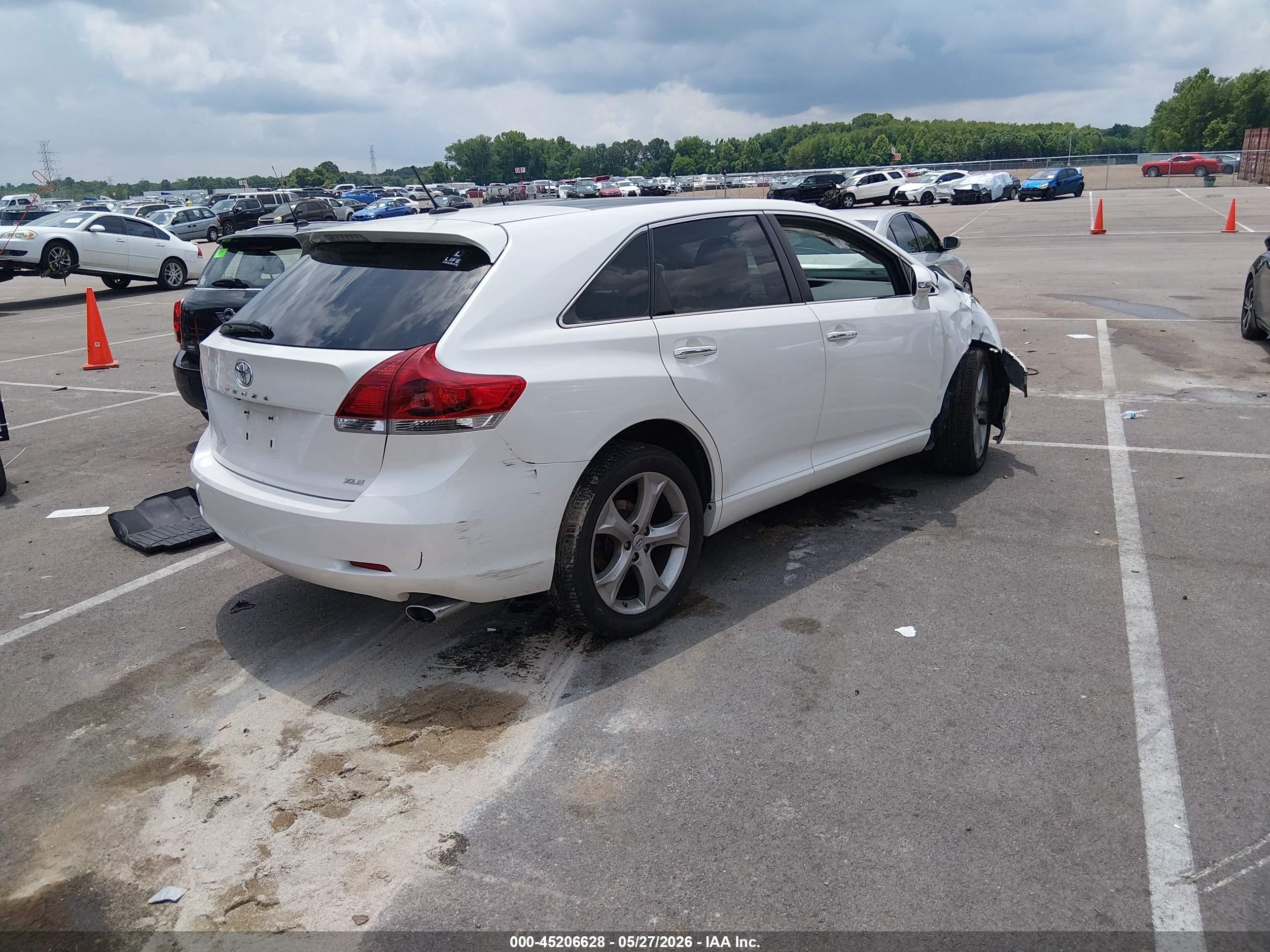 2015 Toyota Venza Xle V6 Белый vin: 4T3ZK3BB3FU072977