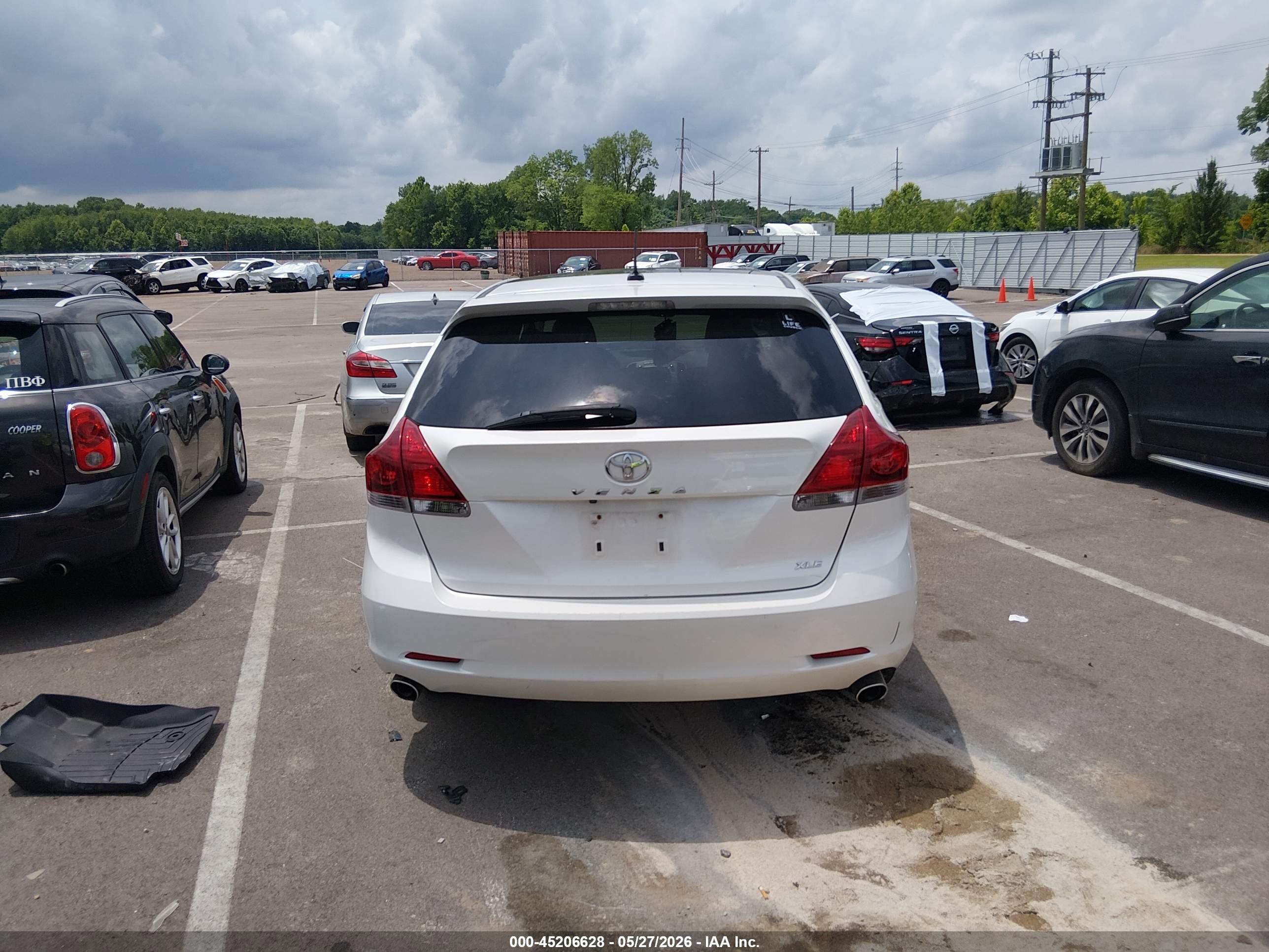 2015 Toyota Venza Xle V6 Белый vin: 4T3ZK3BB3FU072977