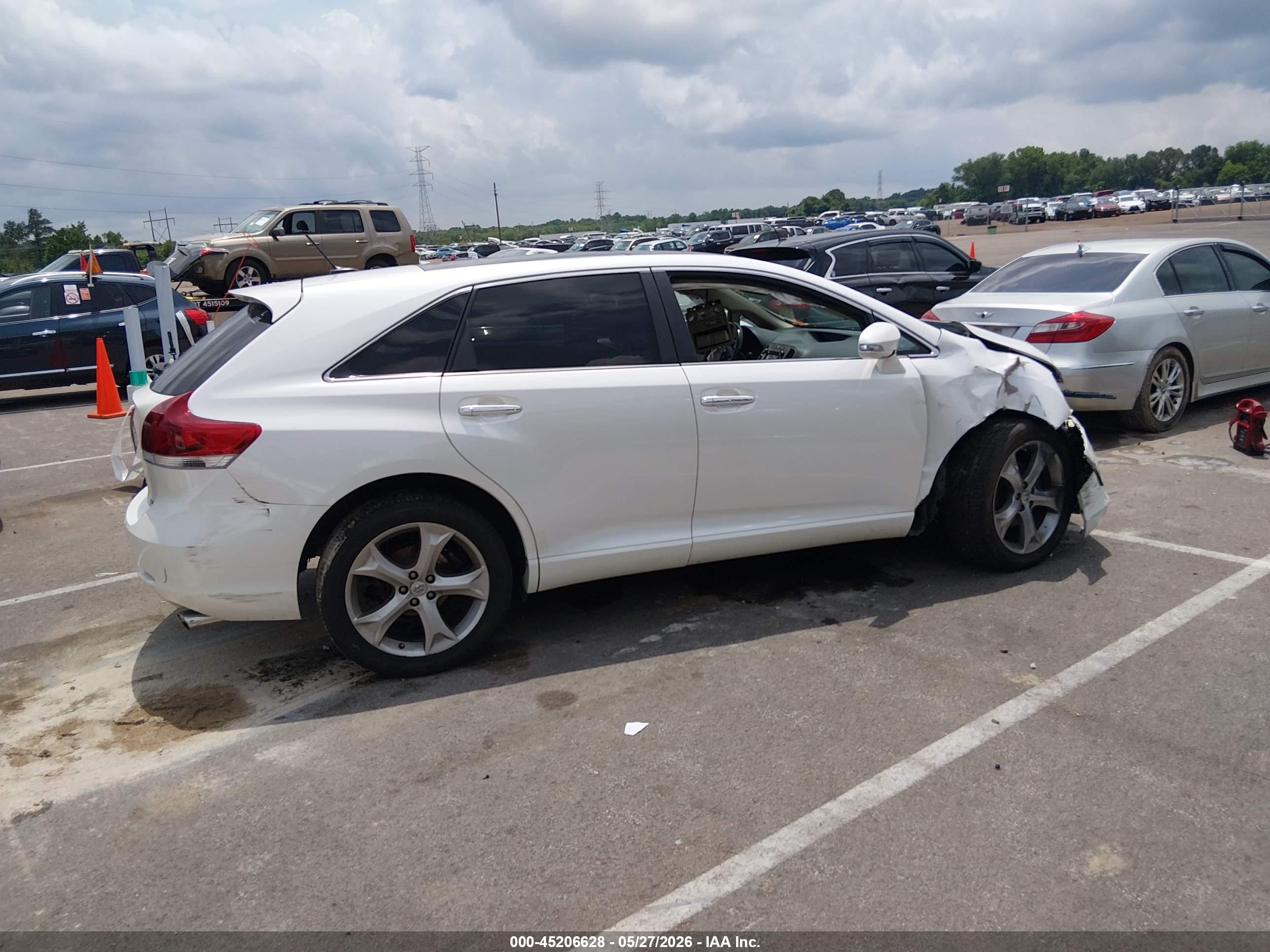 2015 Toyota Venza Xle V6 Белый vin: 4T3ZK3BB3FU072977