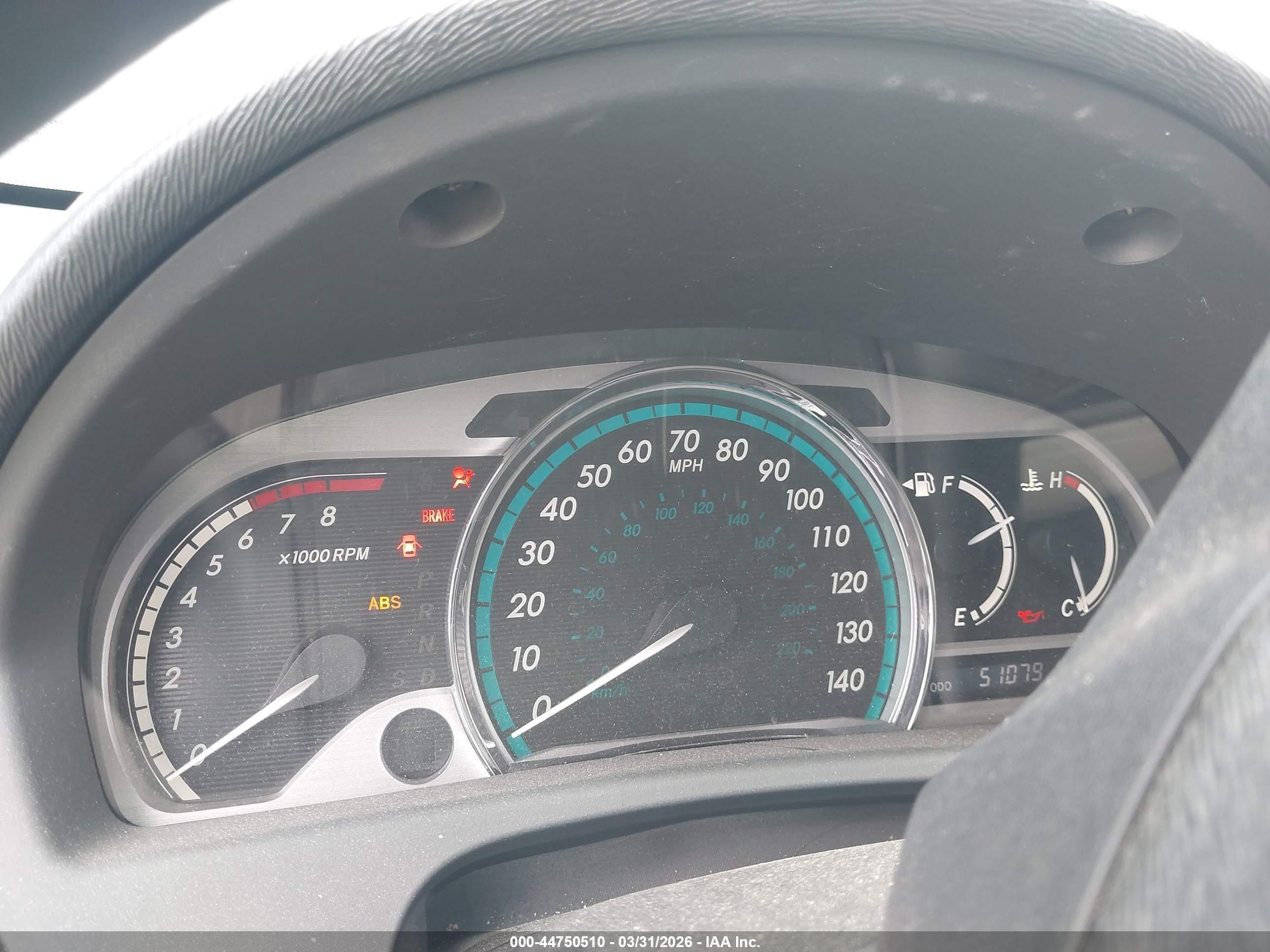 2010 Toyota Venza Base V6 Blue vin: 4T3ZK3BB4AU022033