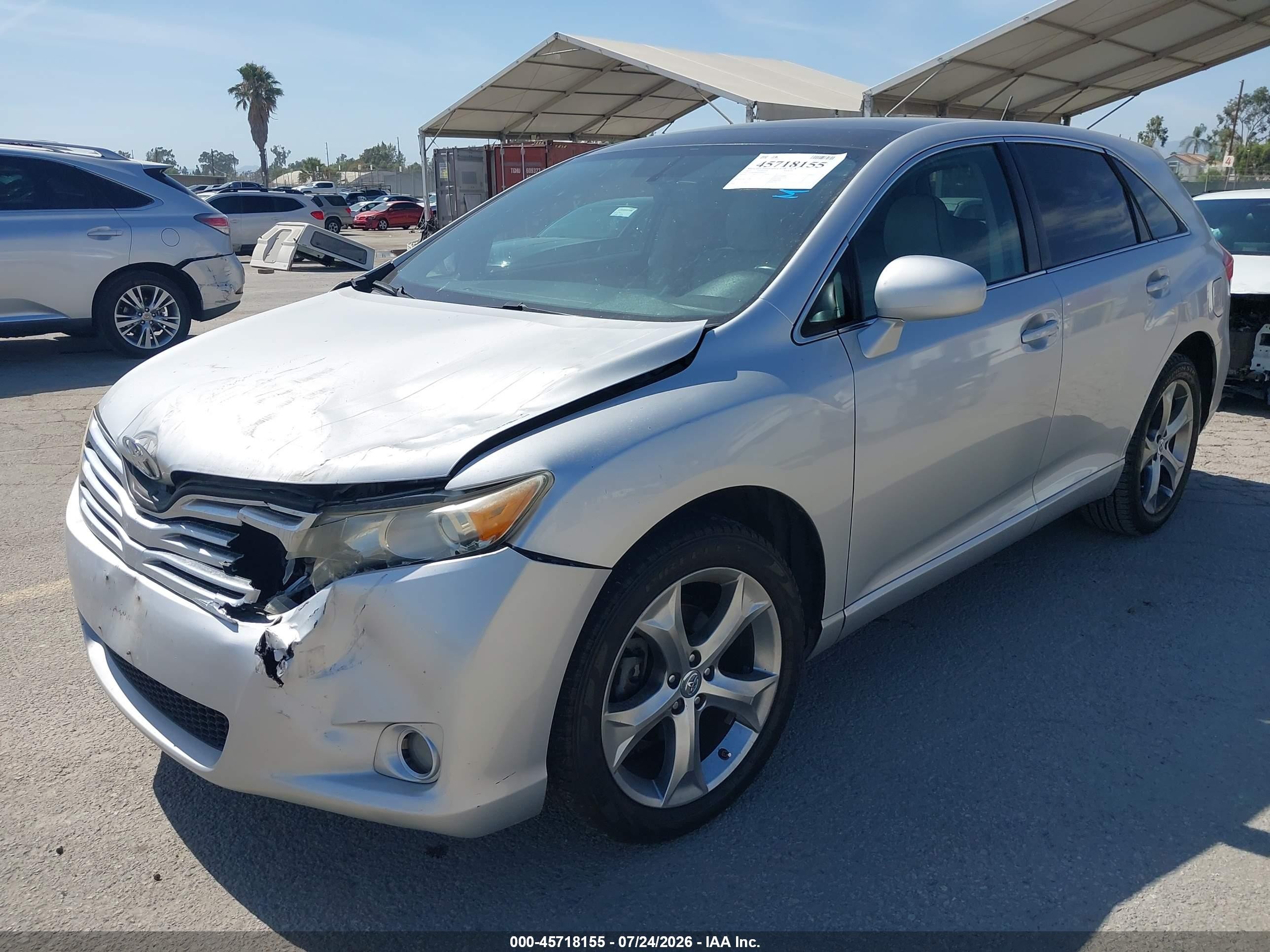 2010 Toyota Venza Base V6 Gray vin: 4T3ZK3BB4AU030617
