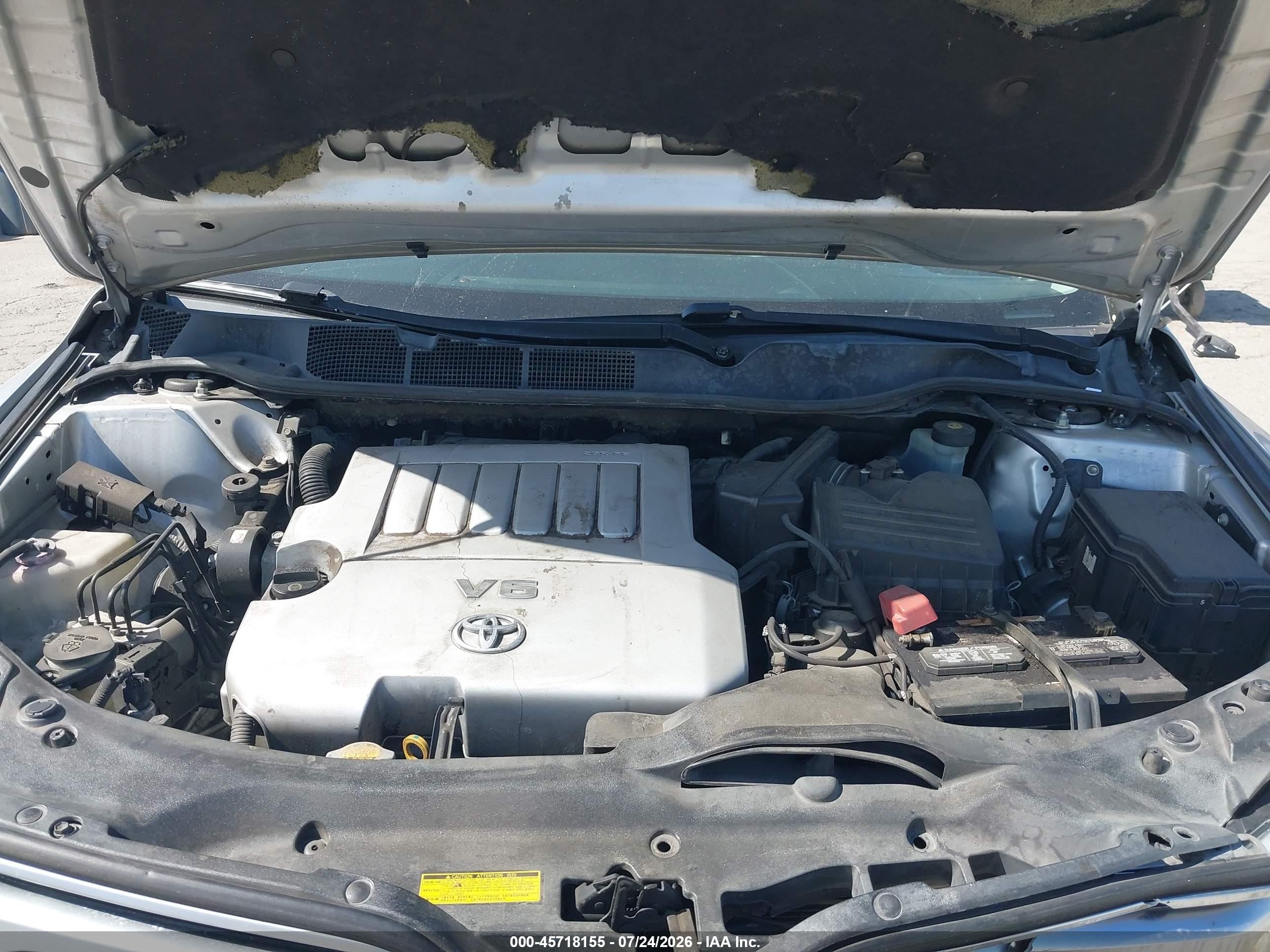 2010 Toyota Venza Base V6 Gray vin: 4T3ZK3BB4AU030617