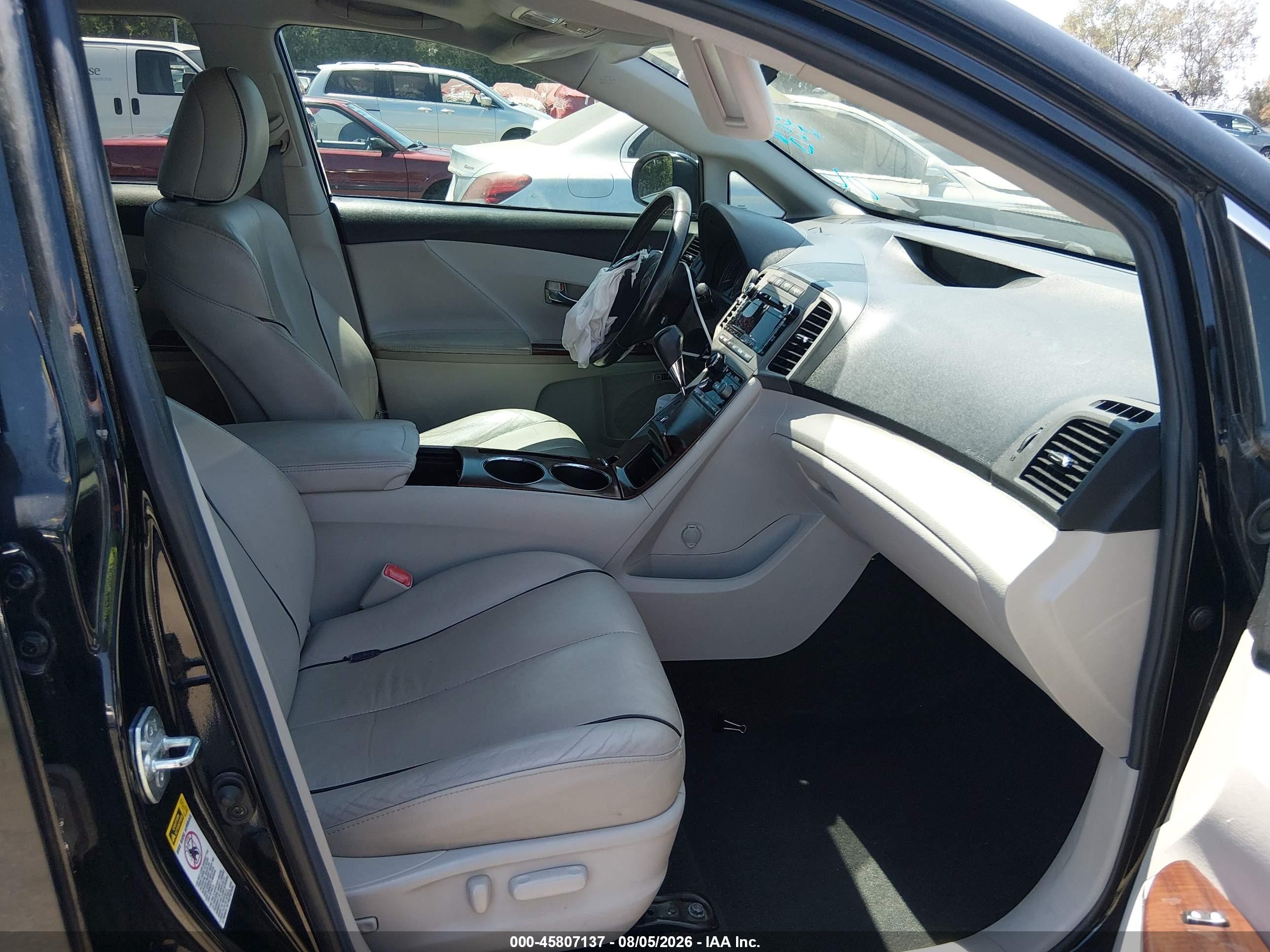 2011 Toyota Venza Base V6 Black vin: 4T3ZK3BB4BU036547