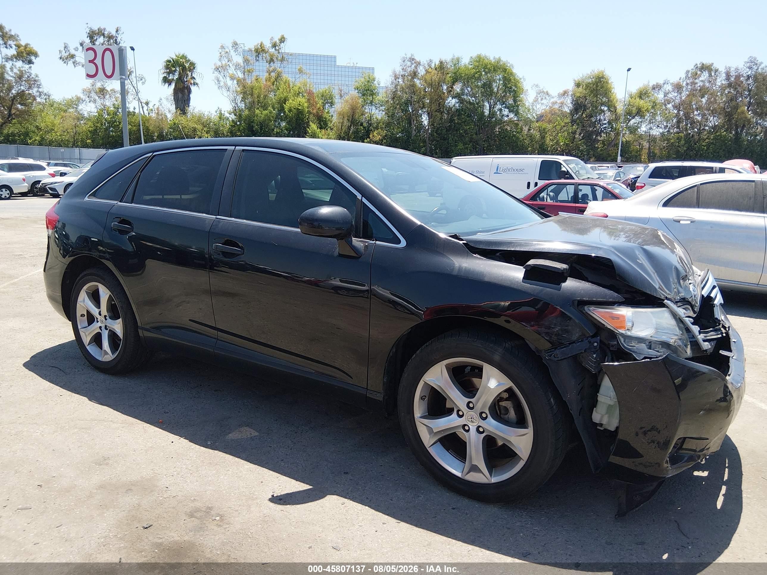 2011 Toyota Venza Base V6 Black vin: 4T3ZK3BB4BU036547