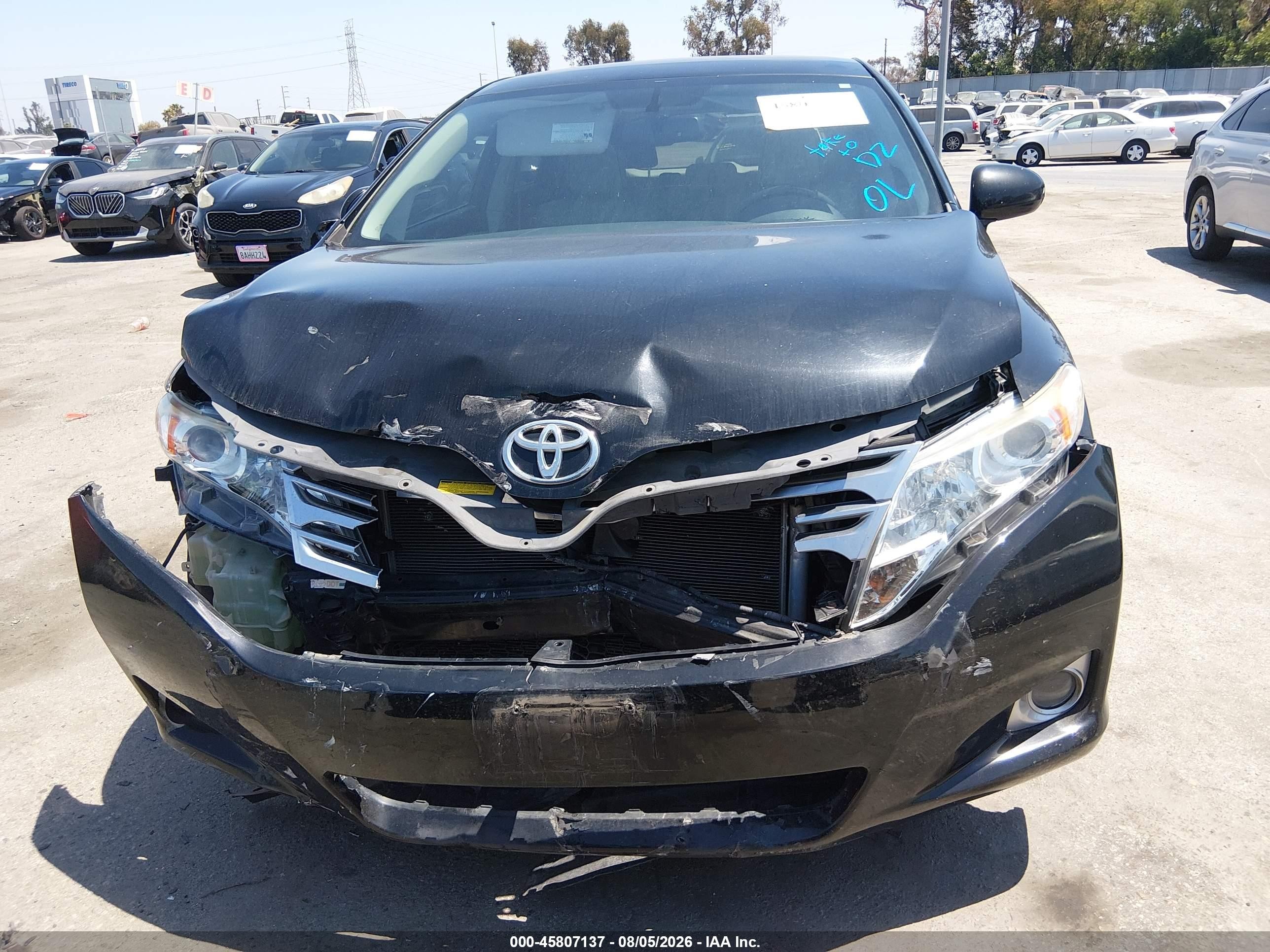 2011 Toyota Venza Base V6 Black vin: 4T3ZK3BB4BU036547