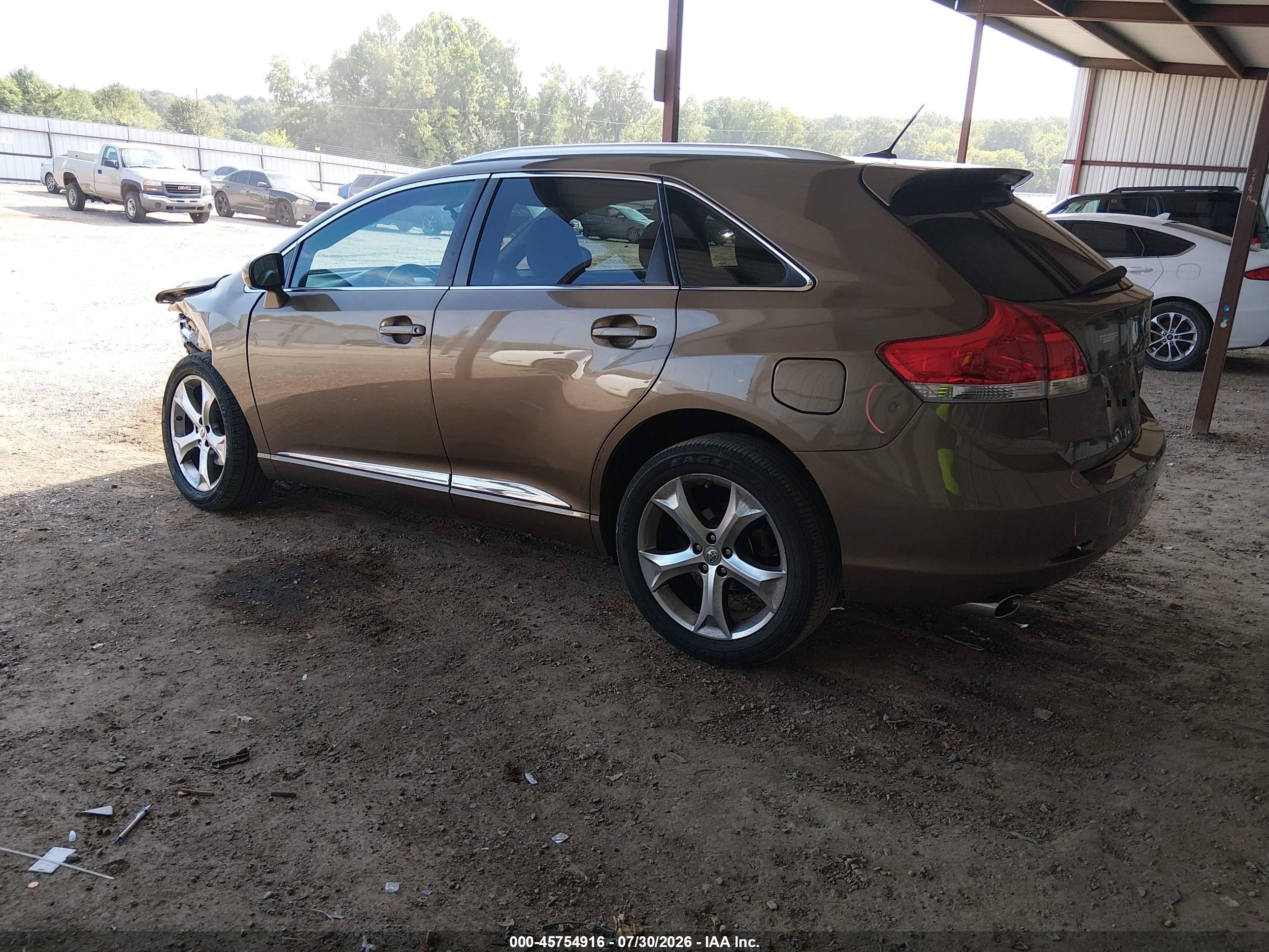 2011 Toyota Venza Base V6 Brown vin: 4T3ZK3BB4BU037827