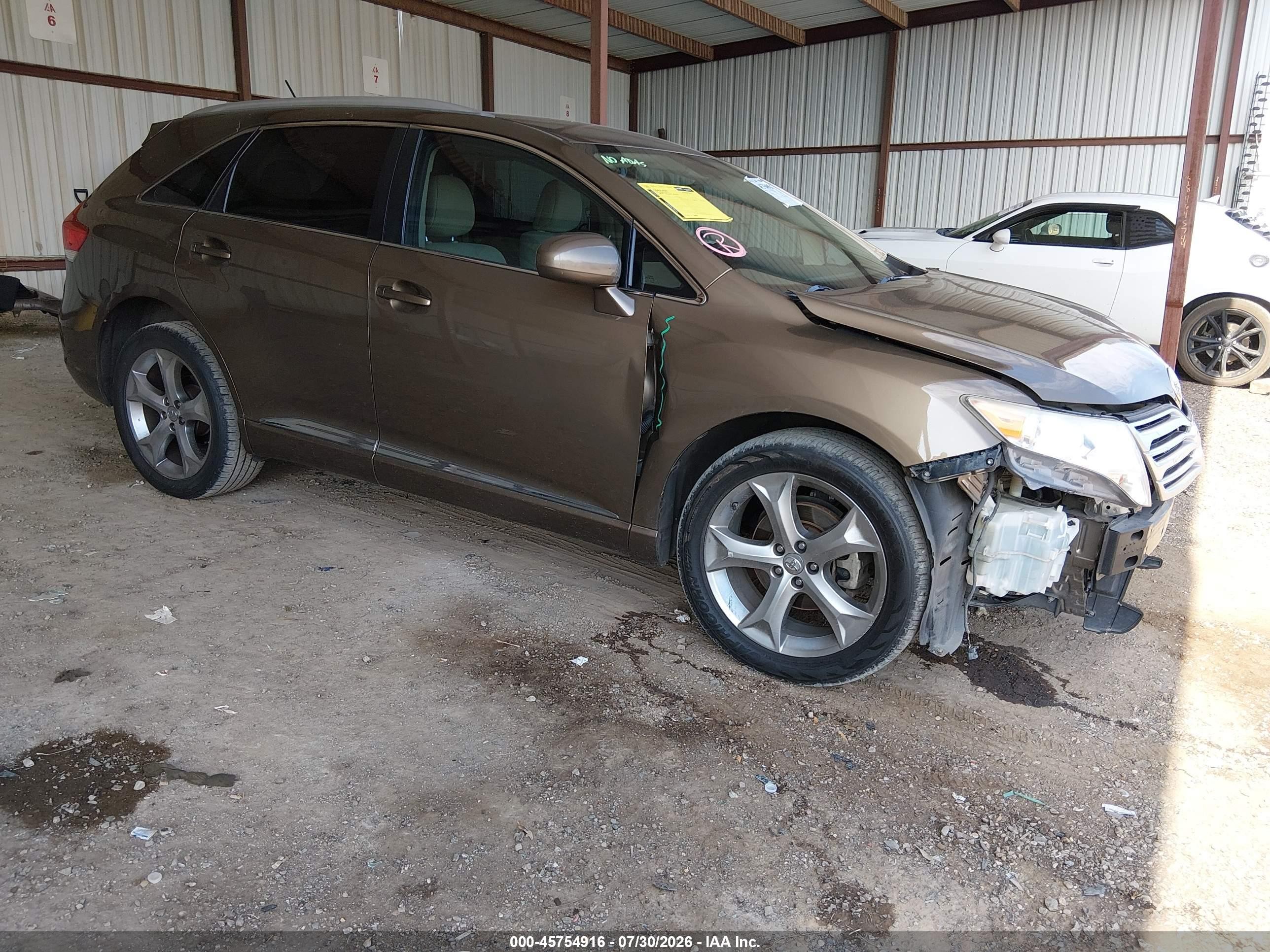2011 Toyota Venza Base V6 Brown vin: 4T3ZK3BB4BU037827