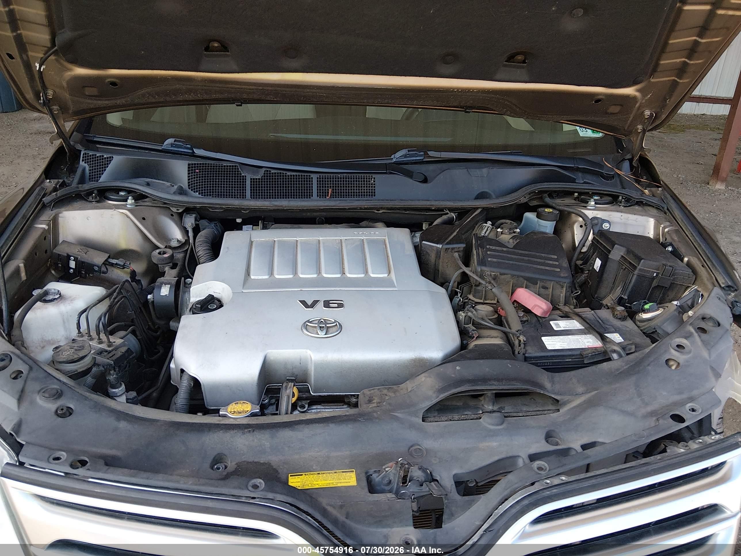 2011 Toyota Venza Base V6 Brown vin: 4T3ZK3BB4BU037827
