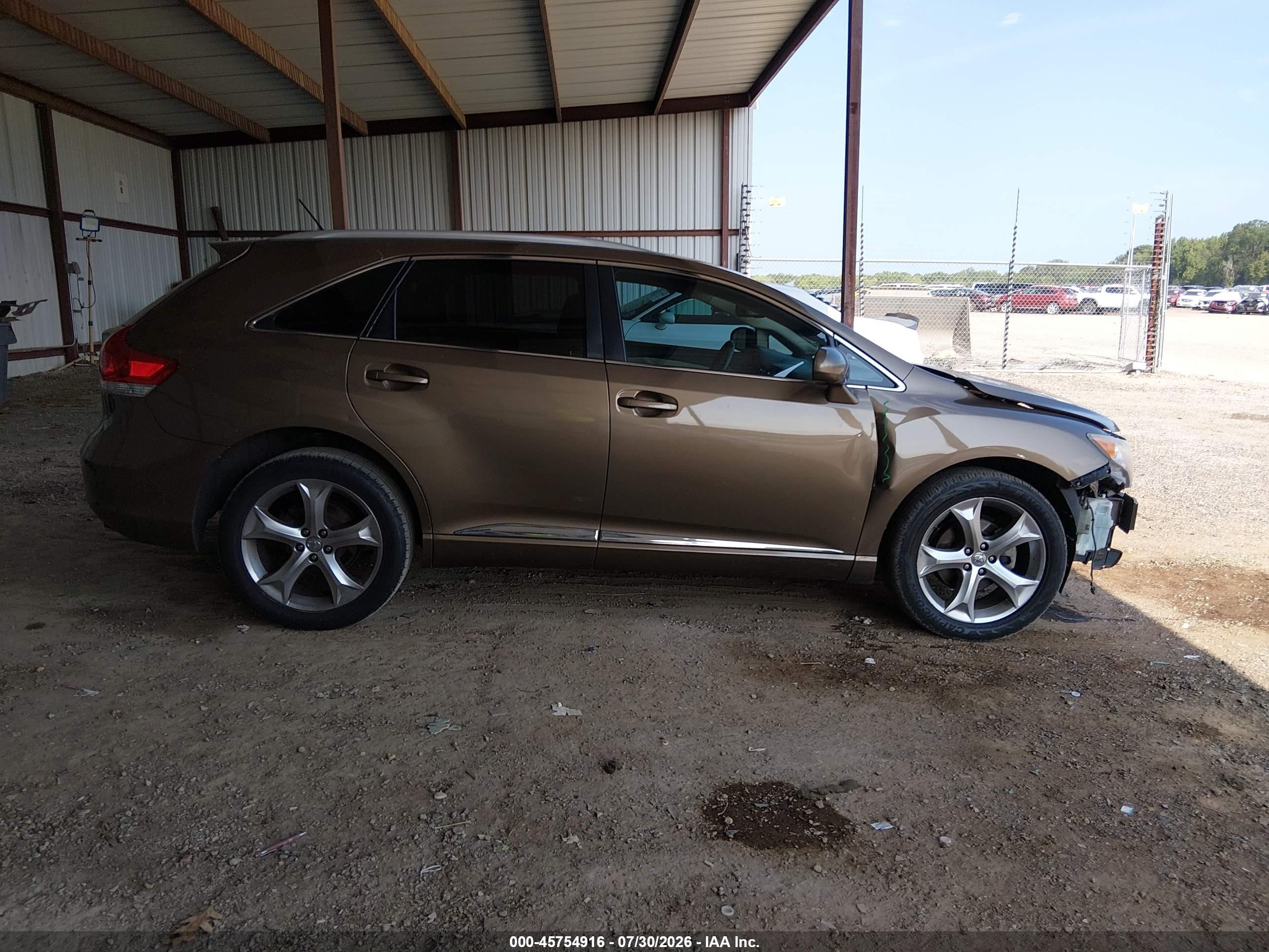 2011 Toyota Venza Base V6 Brown vin: 4T3ZK3BB4BU037827