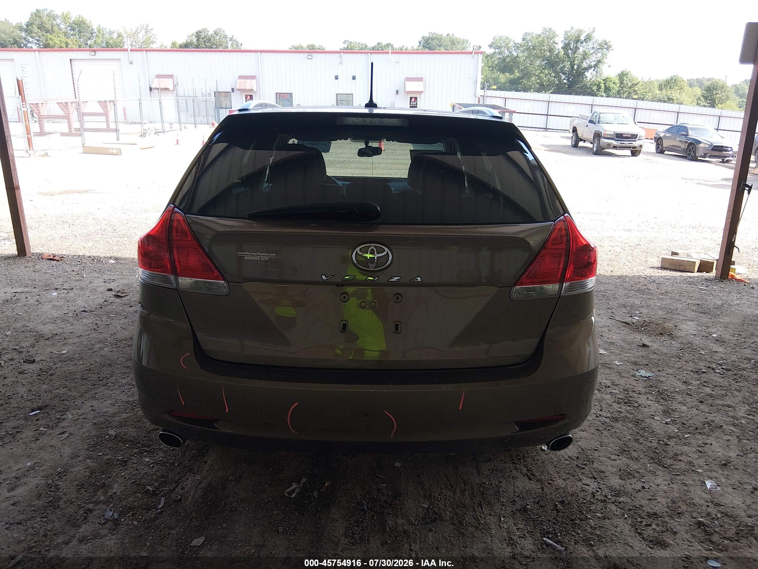2011 Toyota Venza Base V6 Brown vin: 4T3ZK3BB4BU037827