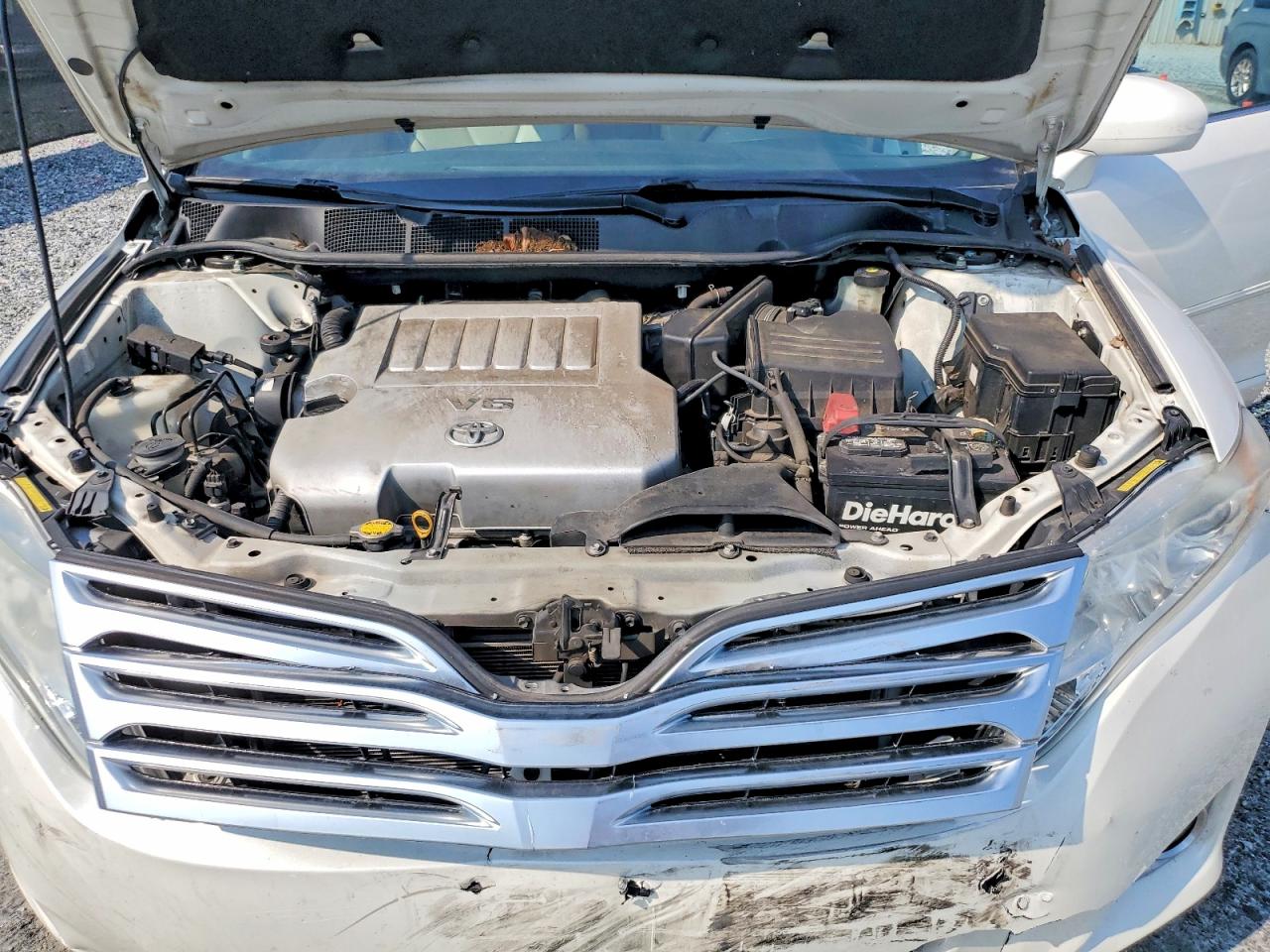 2011 Toyota Venza Fwd V6 White vin: 4T3ZK3BB4BU041666