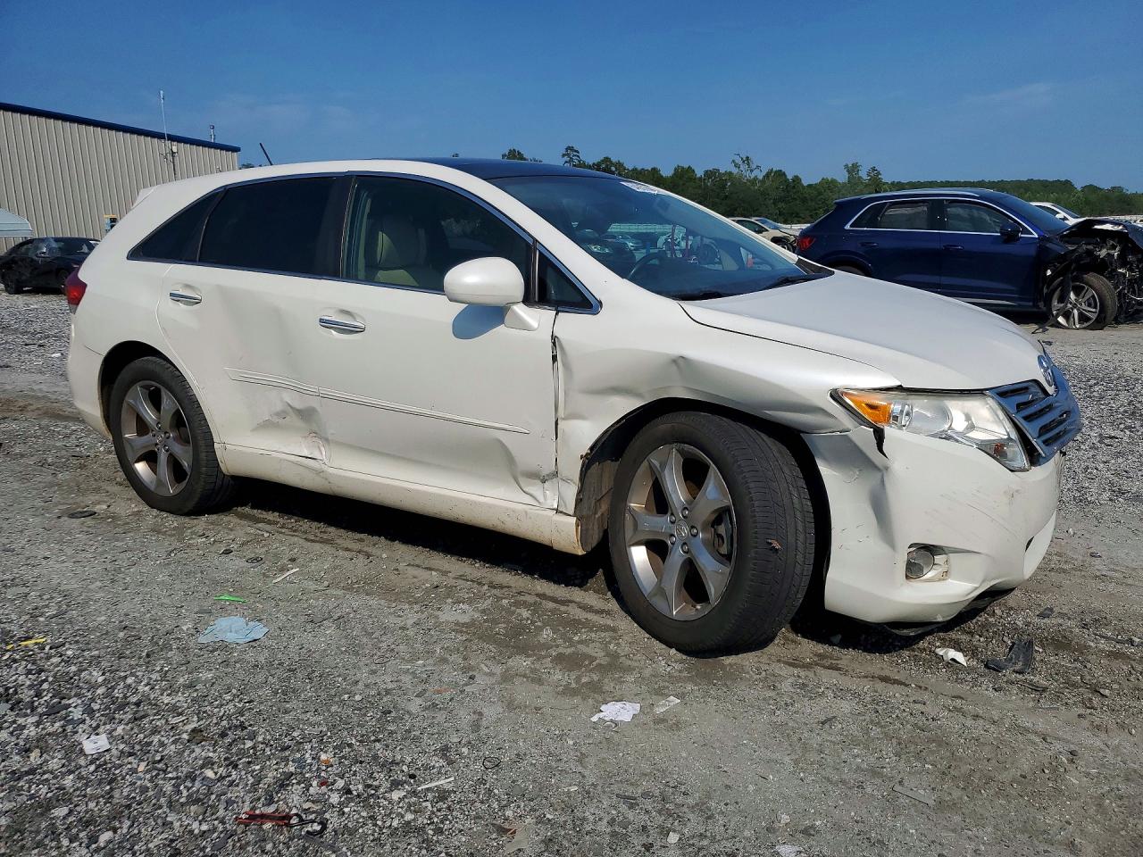 2011 Toyota Venza Fwd V6 White vin: 4T3ZK3BB4BU041666