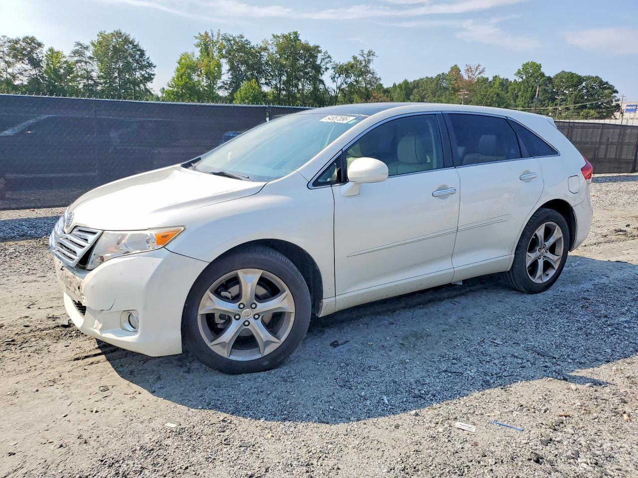 2011 Toyota Venza Fwd V6 White vin: 4T3ZK3BB4BU041666