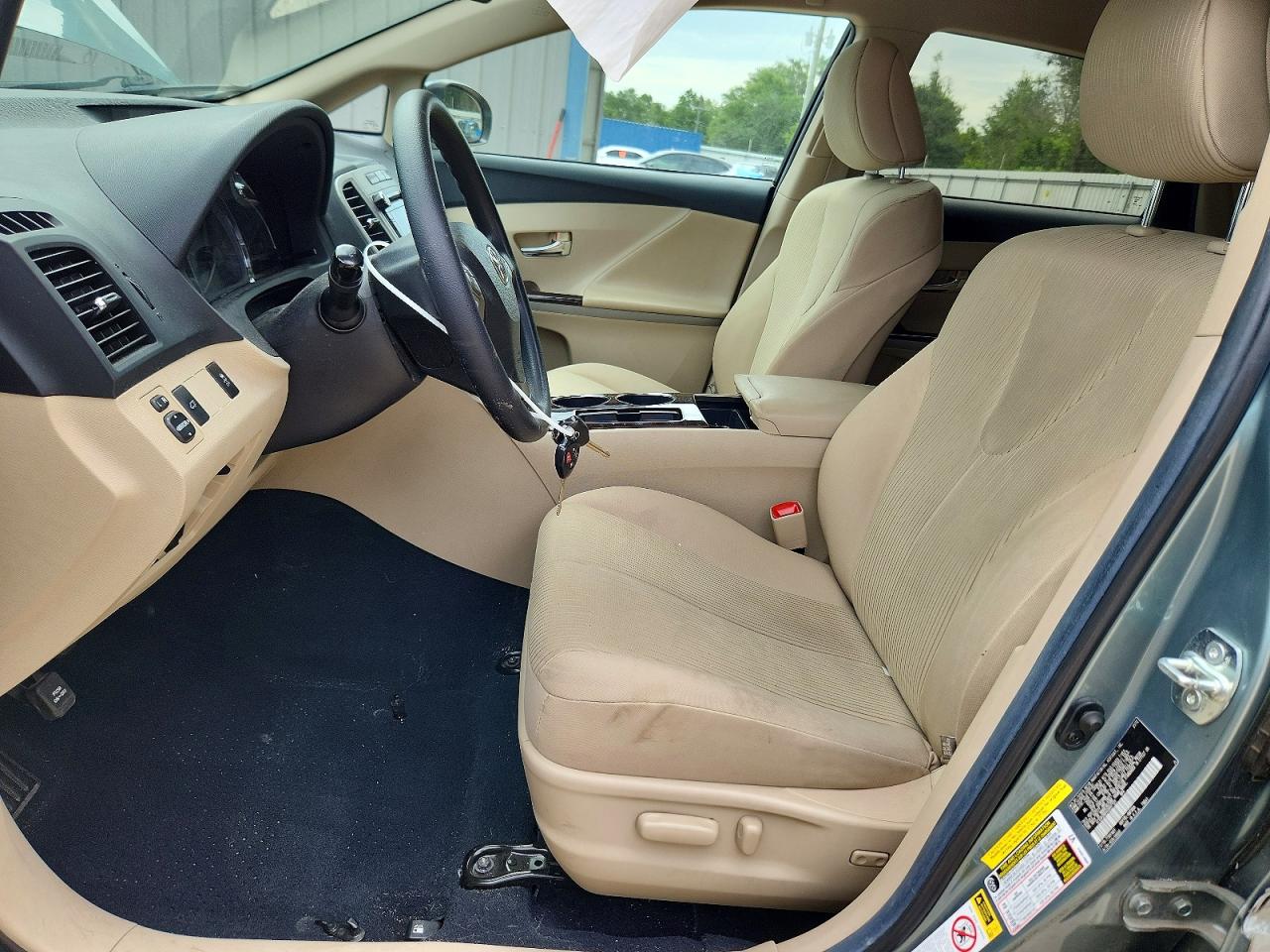 2012 Toyota Venza Le Green vin: 4T3ZK3BB4CU047131