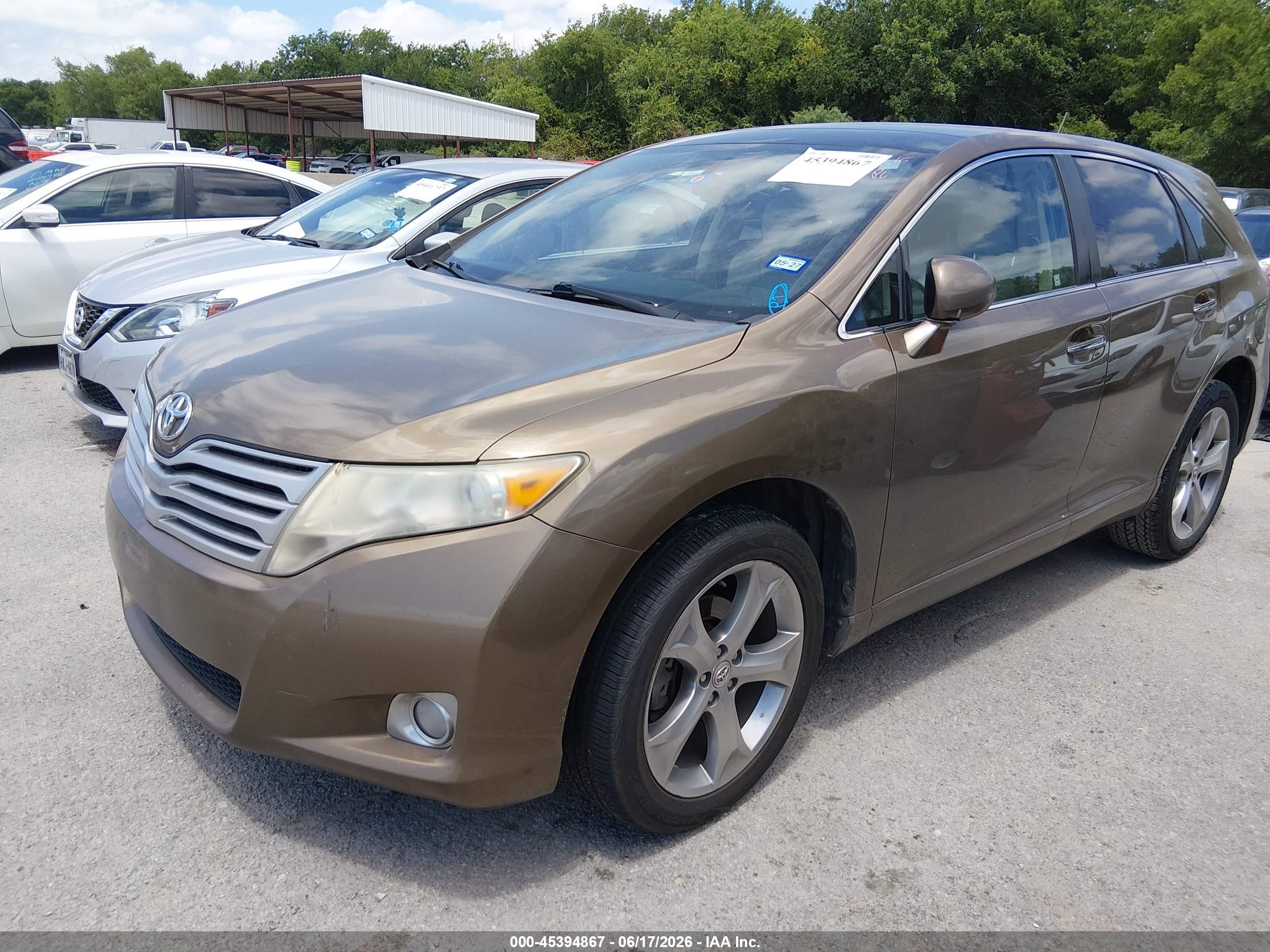 2012 Toyota Venza Limited V6 Gold vin: 4T3ZK3BB4CU052104