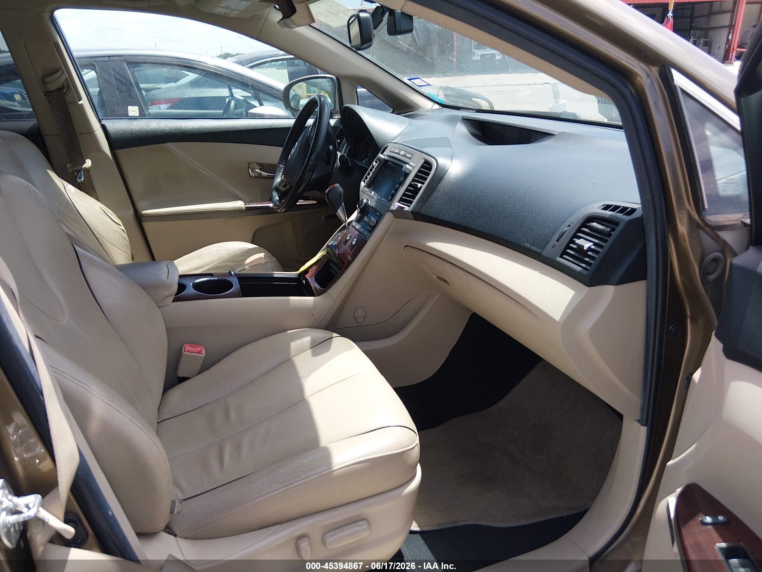 2012 Toyota Venza Limited V6 Gold vin: 4T3ZK3BB4CU052104