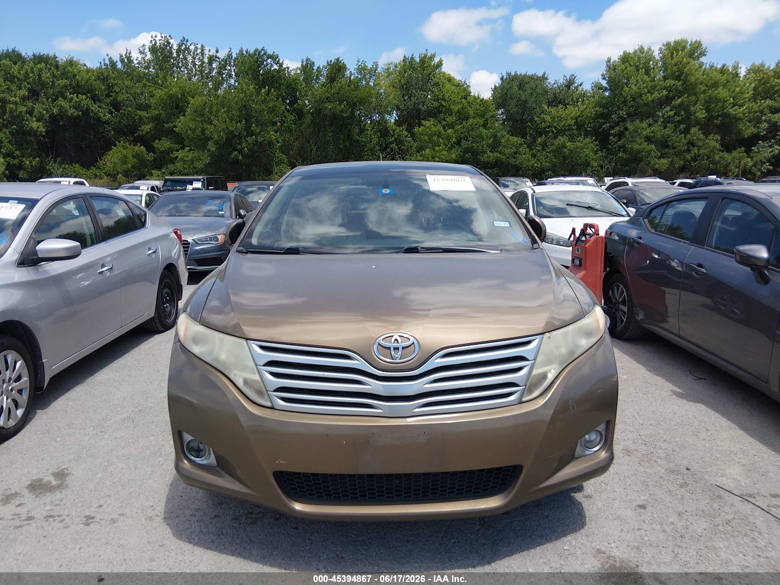 2012 Toyota Venza Limited V6 Gold vin: 4T3ZK3BB4CU052104